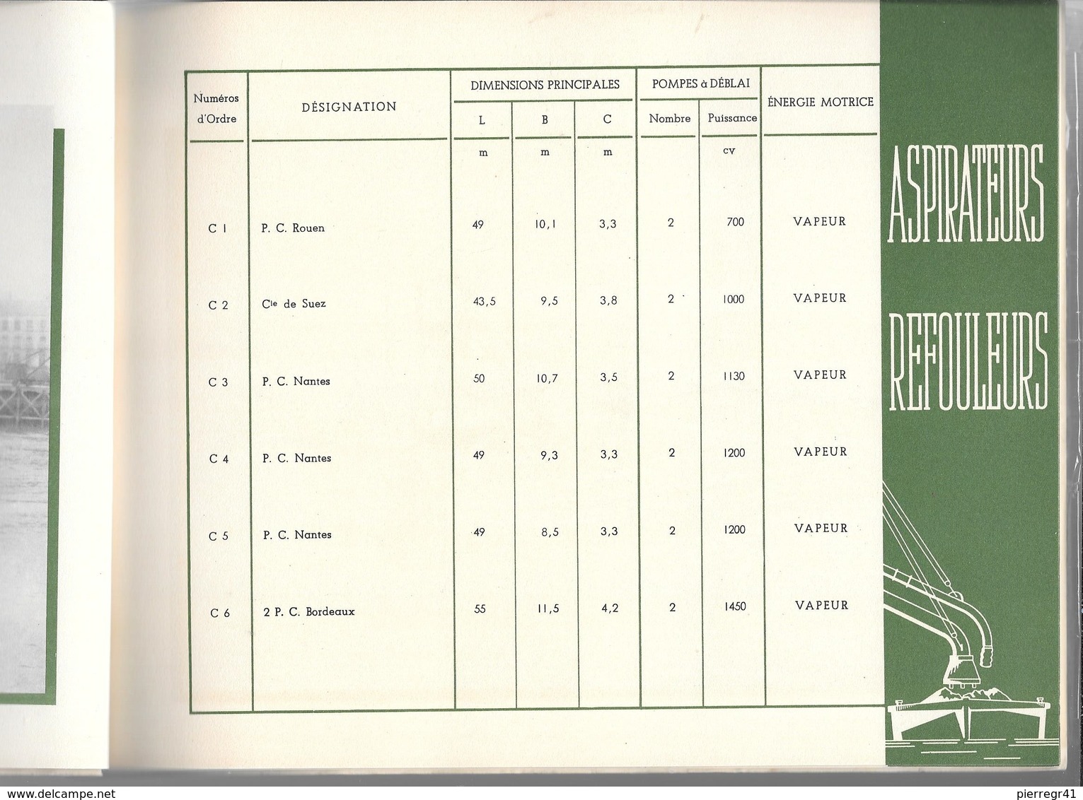 Vers1955-Catalogue ATELIERS & CHANTIERS de BRETAGNE-Engins DRAGAGE-BATEAUX-30 Pages-21.x28Cm-TBE-RARE