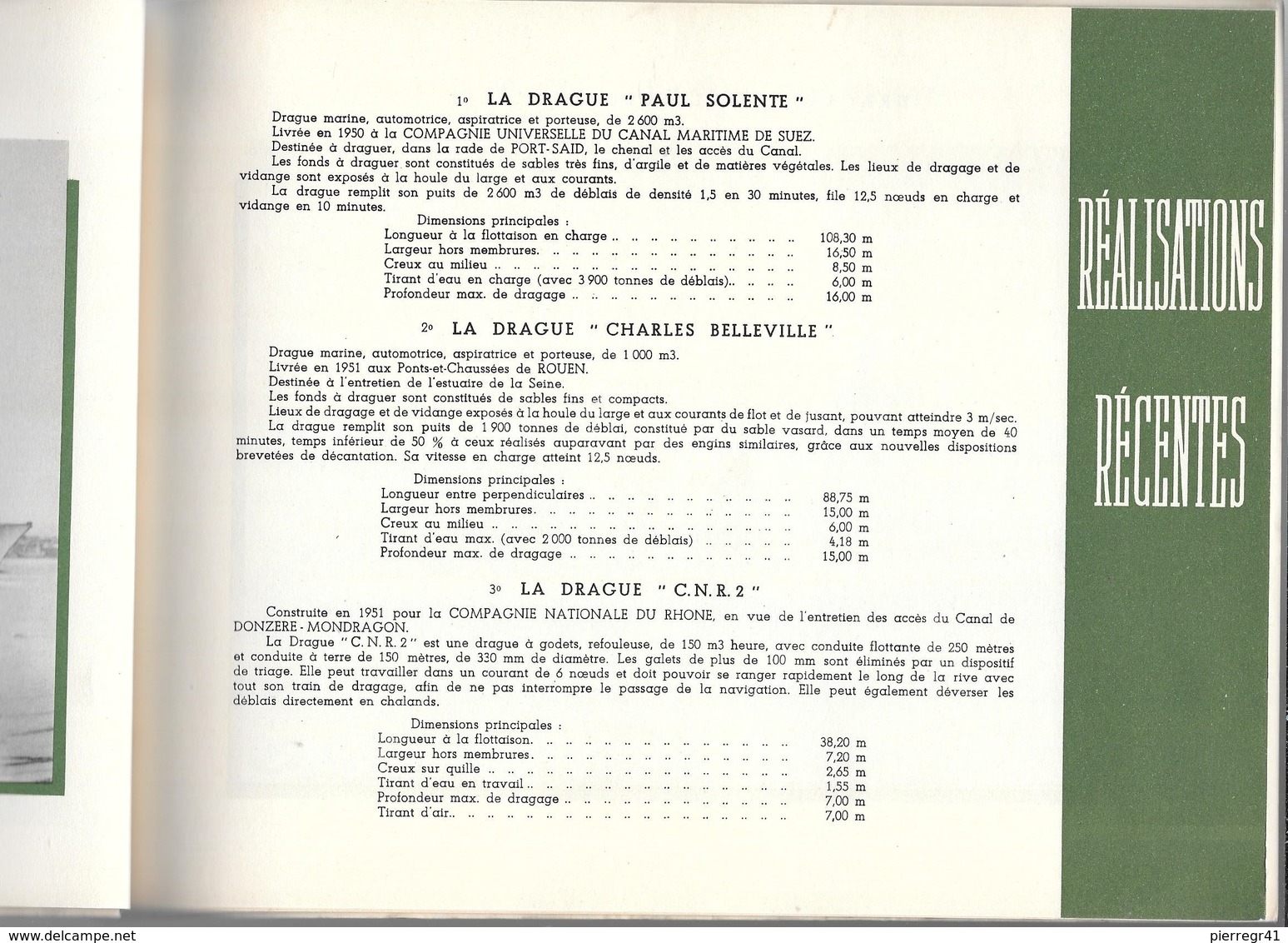 Vers1955-Catalogue ATELIERS & CHANTIERS de BRETAGNE-Engins DRAGAGE-BATEAUX-30 Pages-21.x28Cm-TBE-RARE
