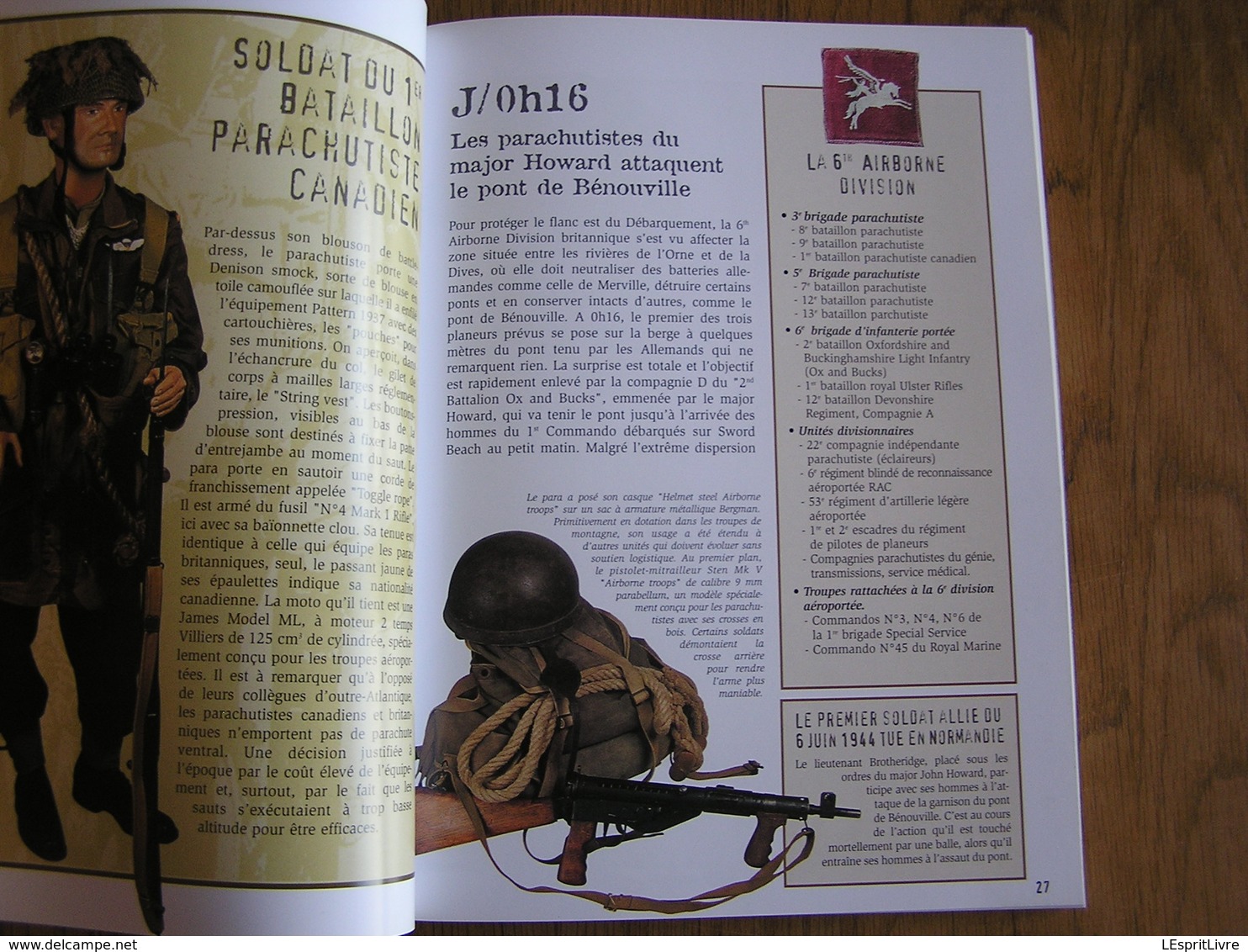 D DAY NORMANDIE Armes Uniformes Matériels Débarquement 44 Guerre 40 45 WW II Airborne Waffen SS Us Army Canadien Anglais