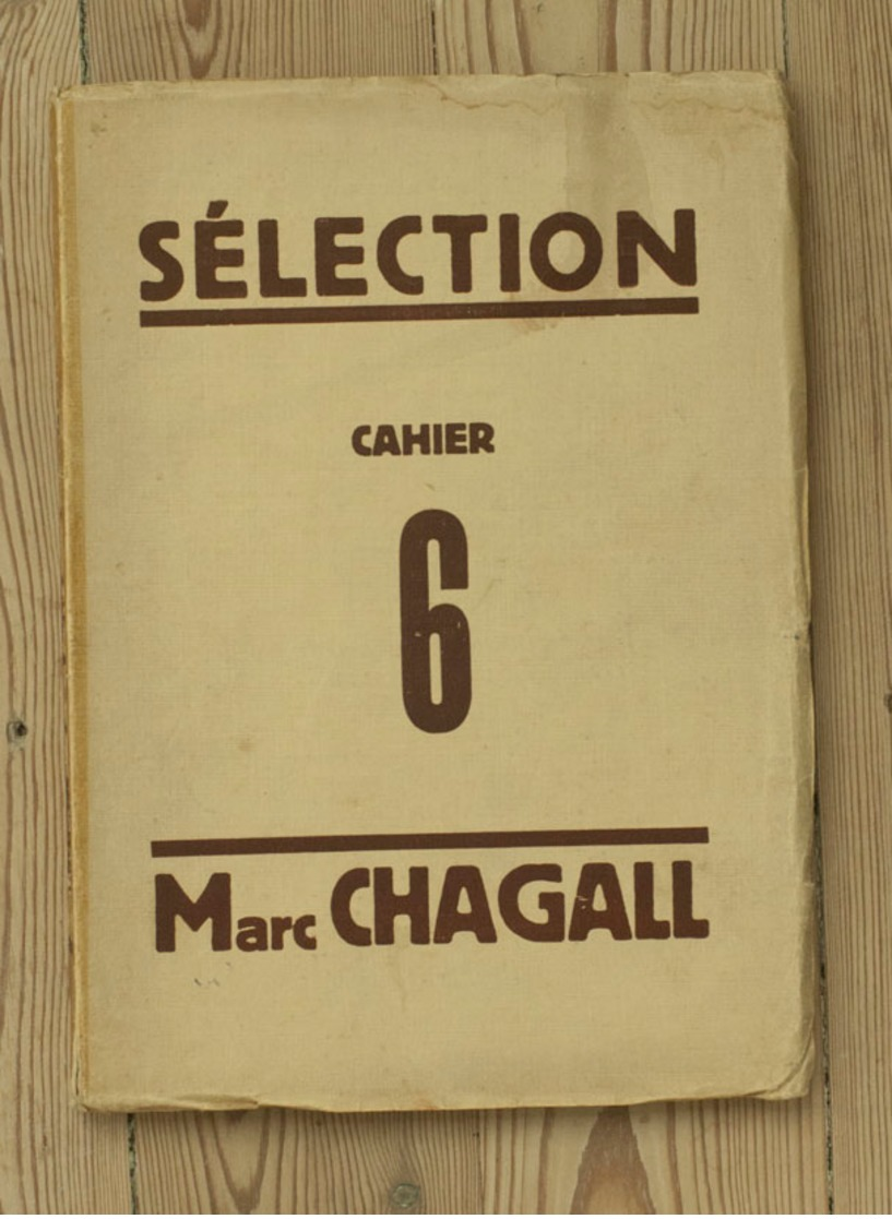 Sélection Cahier 6  Marc Chagall  1929 - Art