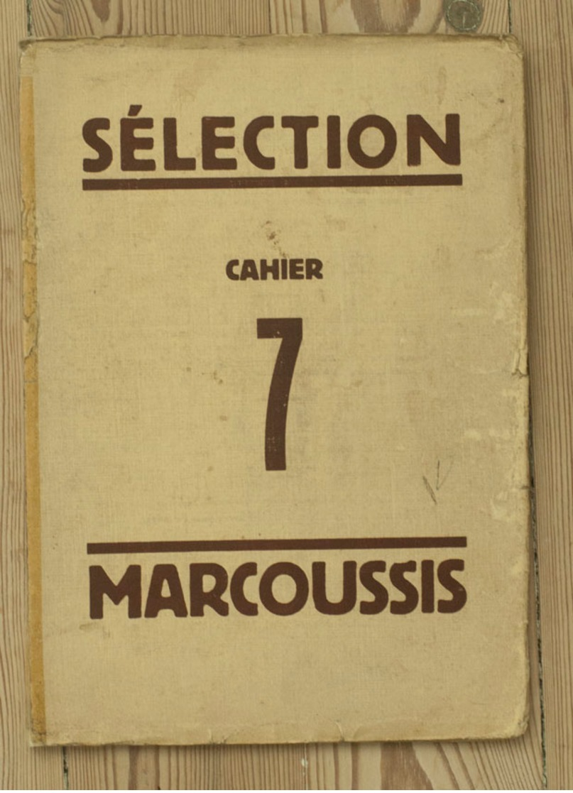 Sélection Cahier 7  Marcoussis  1929 - Art