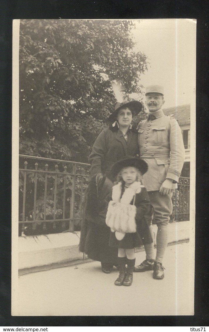 Carte Photo Officier Du 27ème Régiment  D'Infanterie - Non Circulée - Uniformes