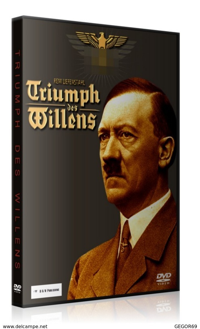 TRIUMPH DES WILLENS - LE TRIOMPHE DE LA VOLONTE - LENI RIEFENSTAHL - HITLER - WW2 DVD NEW ! - Documentaires