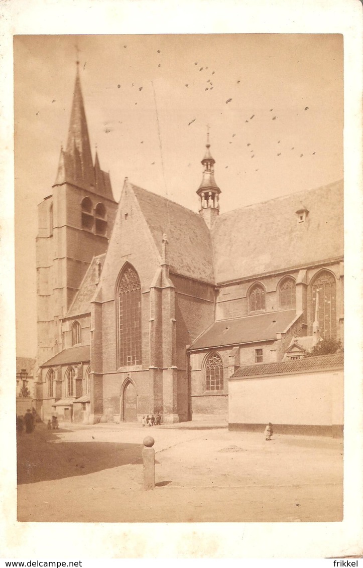 Mechelen Malines Eglise St Jean : Foto Op Hard Karton Photo Carton (10,5 X 16,5 Cm) - Malines