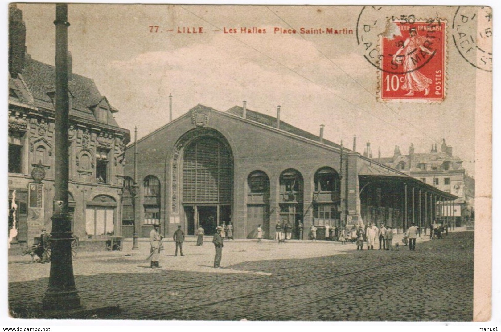 P340 - LILLE - Les Halles - Place Saint-Martin - Lille