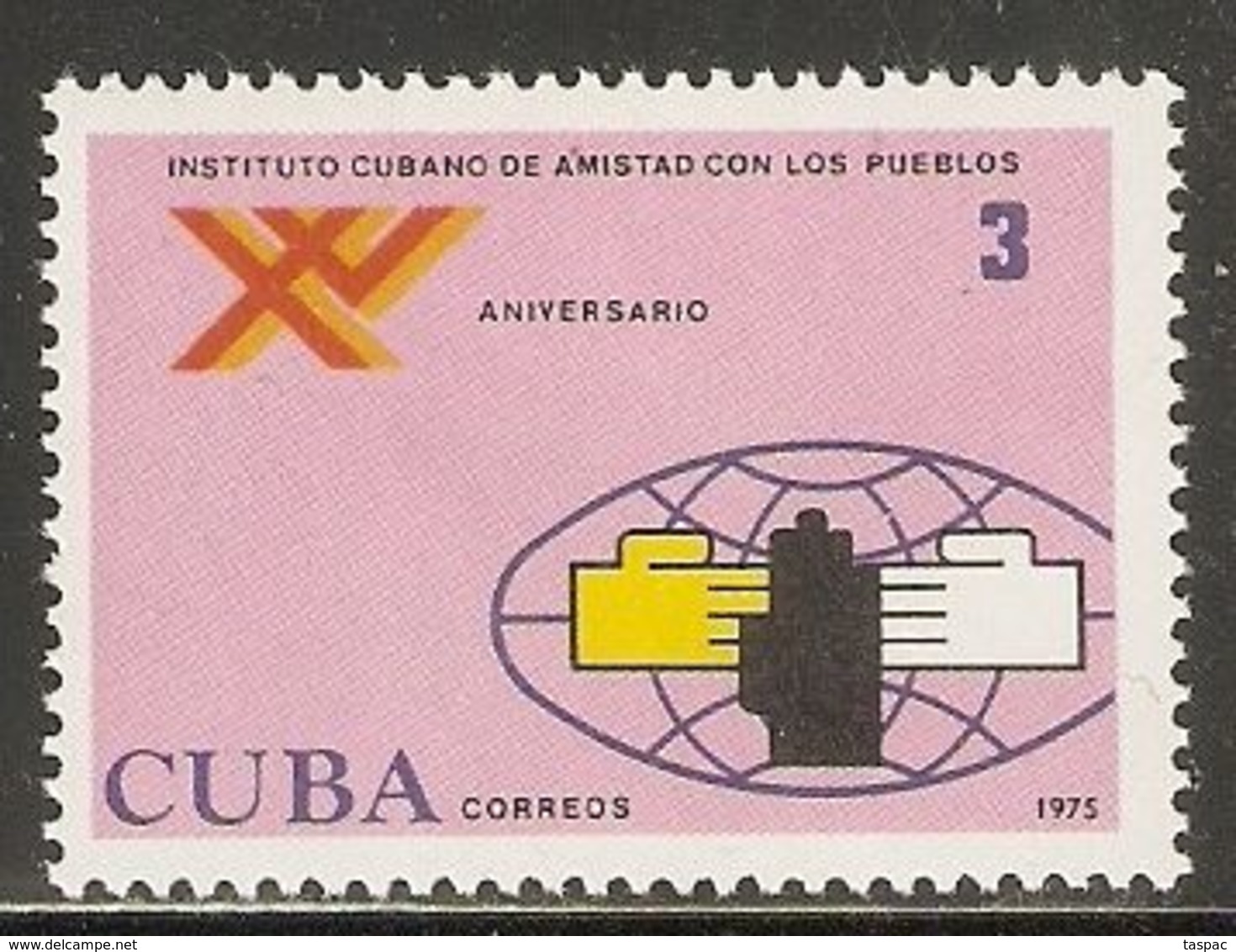 1975 Mi# 2079 ** MNH - Friendship Among The Peoples Institute, 15th Anniv. - Ungebraucht