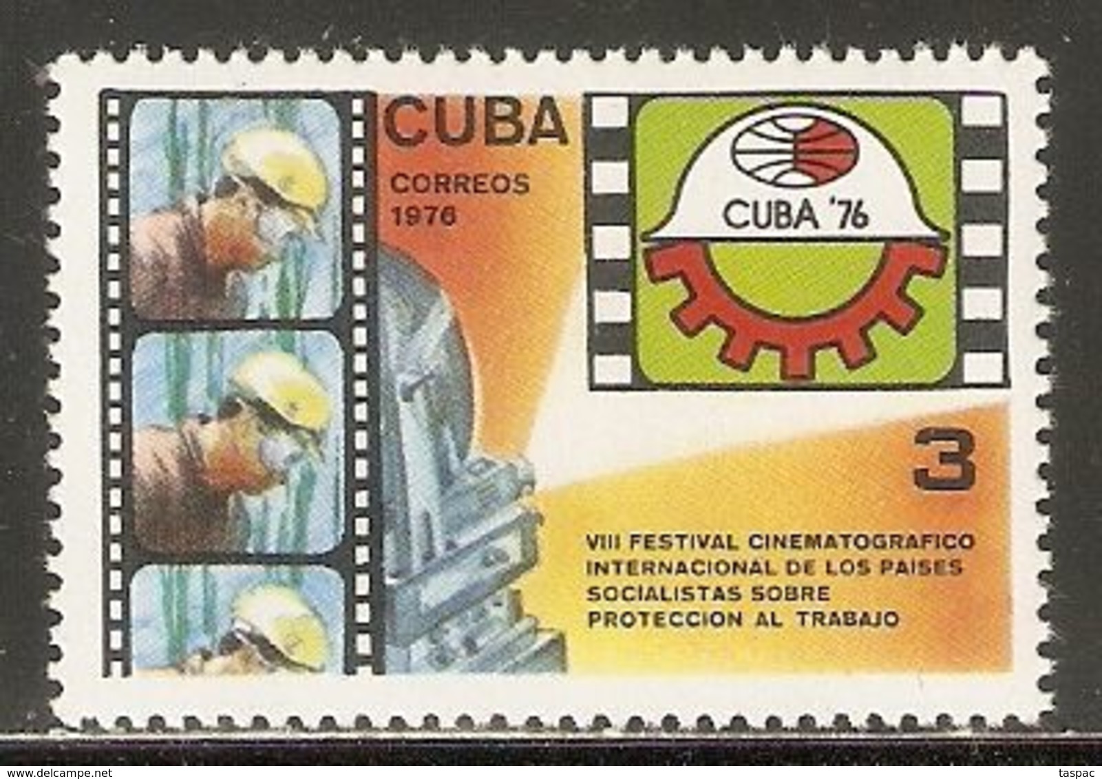 1976 Mi# 2188 ** MNH - 8th Intl. Health Film Festival Of Socialist Countries - Ungebraucht