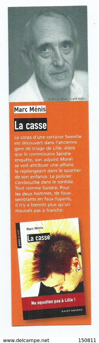 MARQUE PAGES " LA CASSE " ÉDITIONS RAVET-ANCEAU - Bookmarks