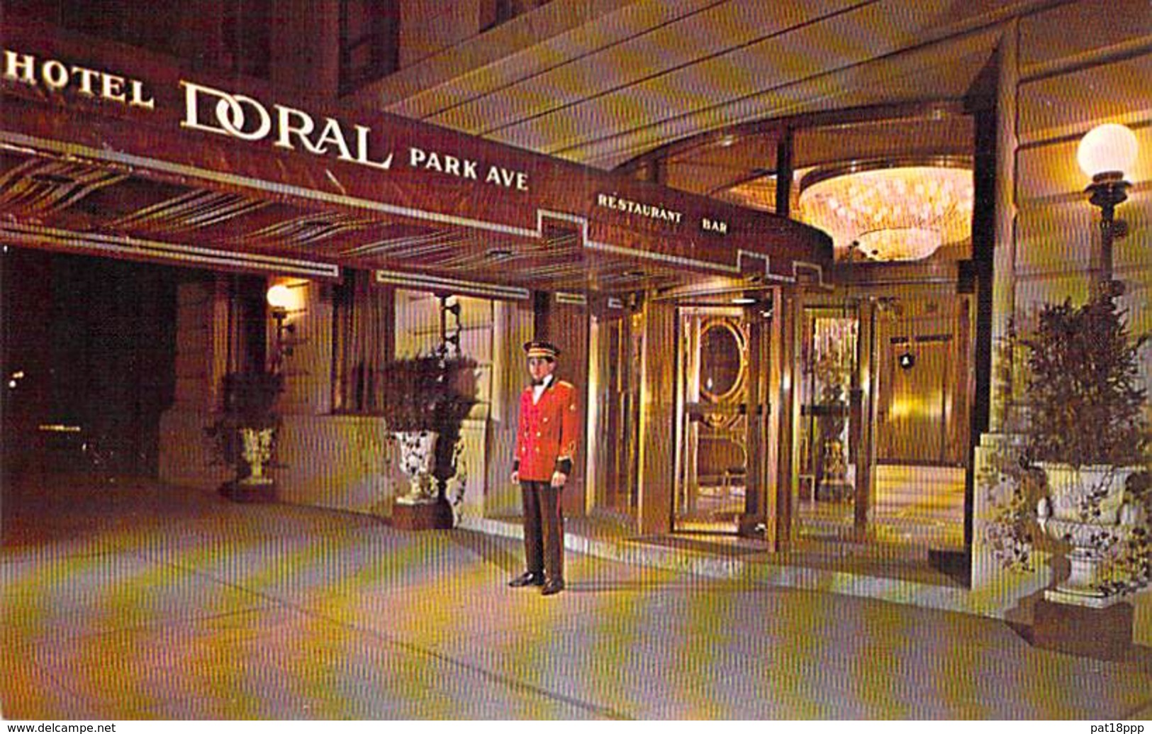 USA Etats Unis ( NY New York ) NEW YORK CITY - HOTEL DORAL Park Avenue ( 38 Th Street ) CPSM Format CPA - Bar, Alberghi & Ristoranti