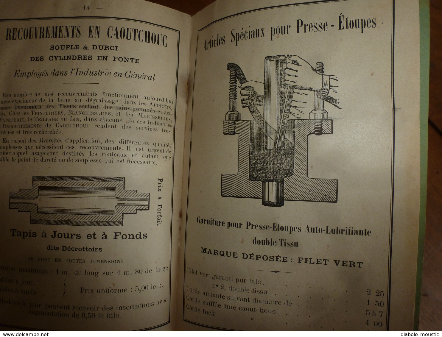 Vers 1900 :  1ere Manufacture de Caoutchouc du NORD - Maison MASURE-DEBUQUOIS & FILS à La Ruche  ROUBAIX ..etc