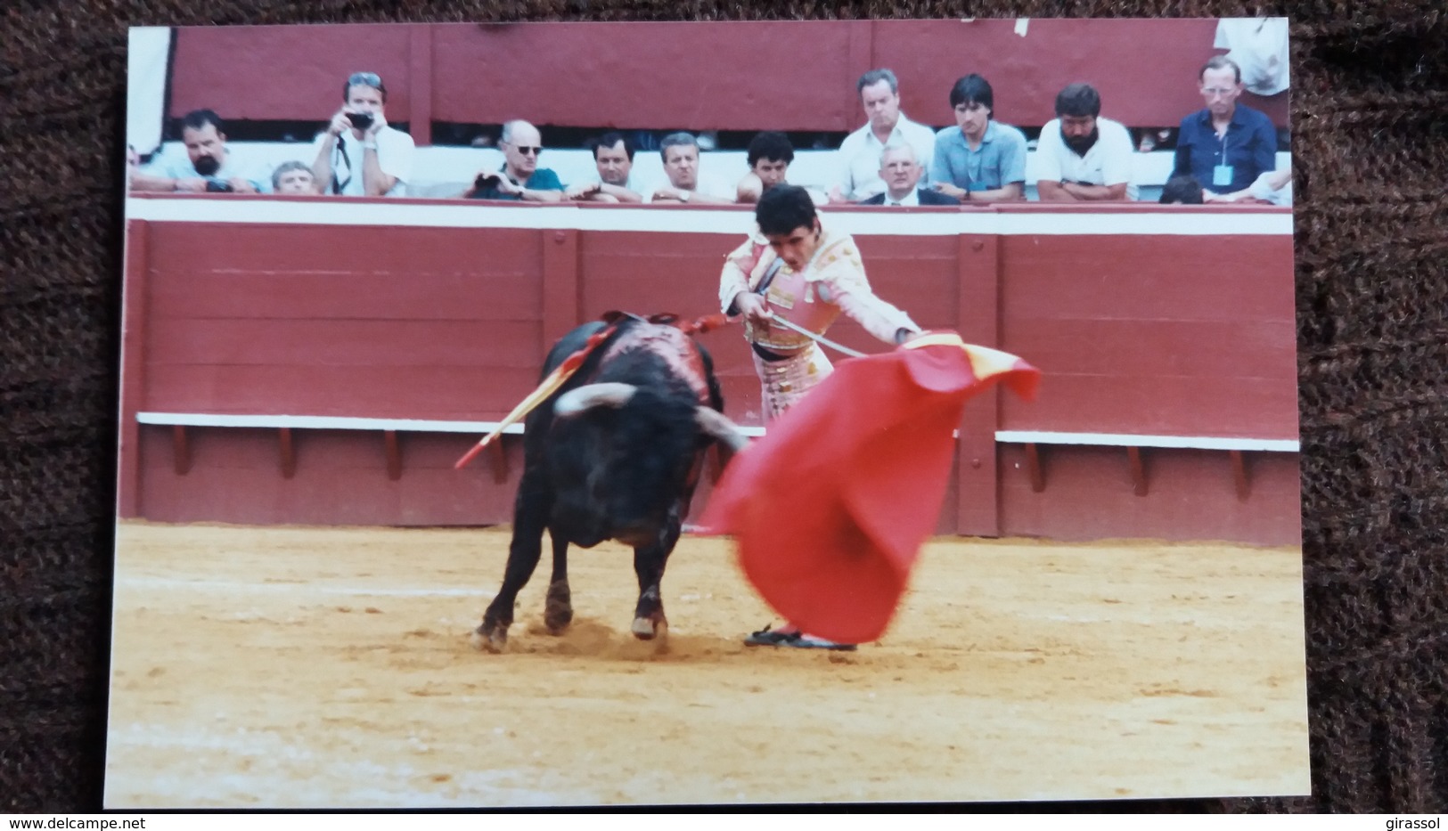 PHOTO  CORRIDA TAUROMACHIE TORERO  FORMAT 9.5 CM PAR 14 CM - Other & Unclassified