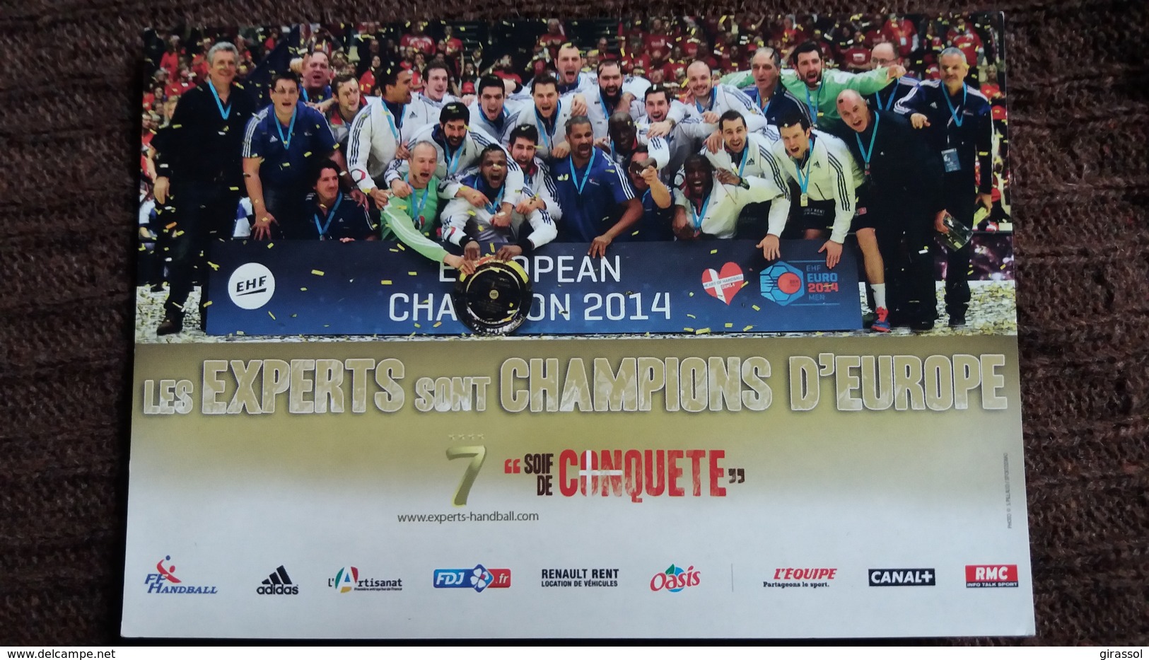 CPM FF HANDBALL LES EXPERTS CHAMPIONS D EUROPE 2014 - Handball