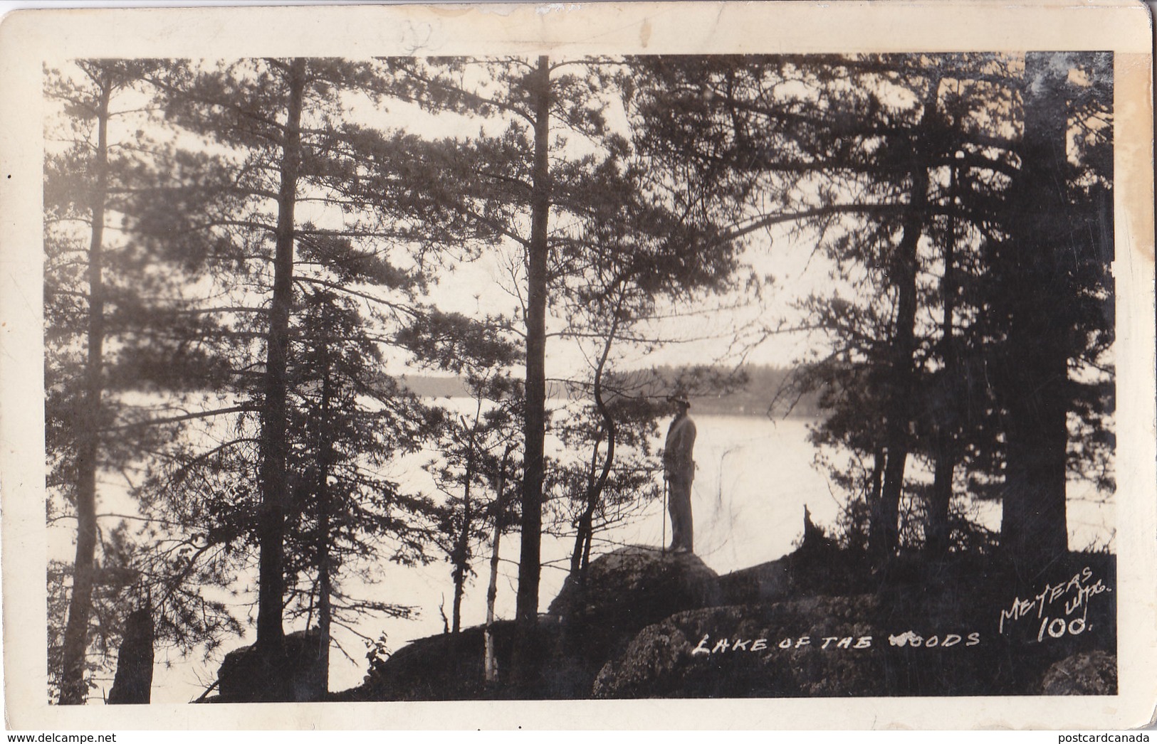 RPPC REAL PHOTO POSTCARD LAKE OF THE WOODS MEYER PHOTO - Other & Unclassified