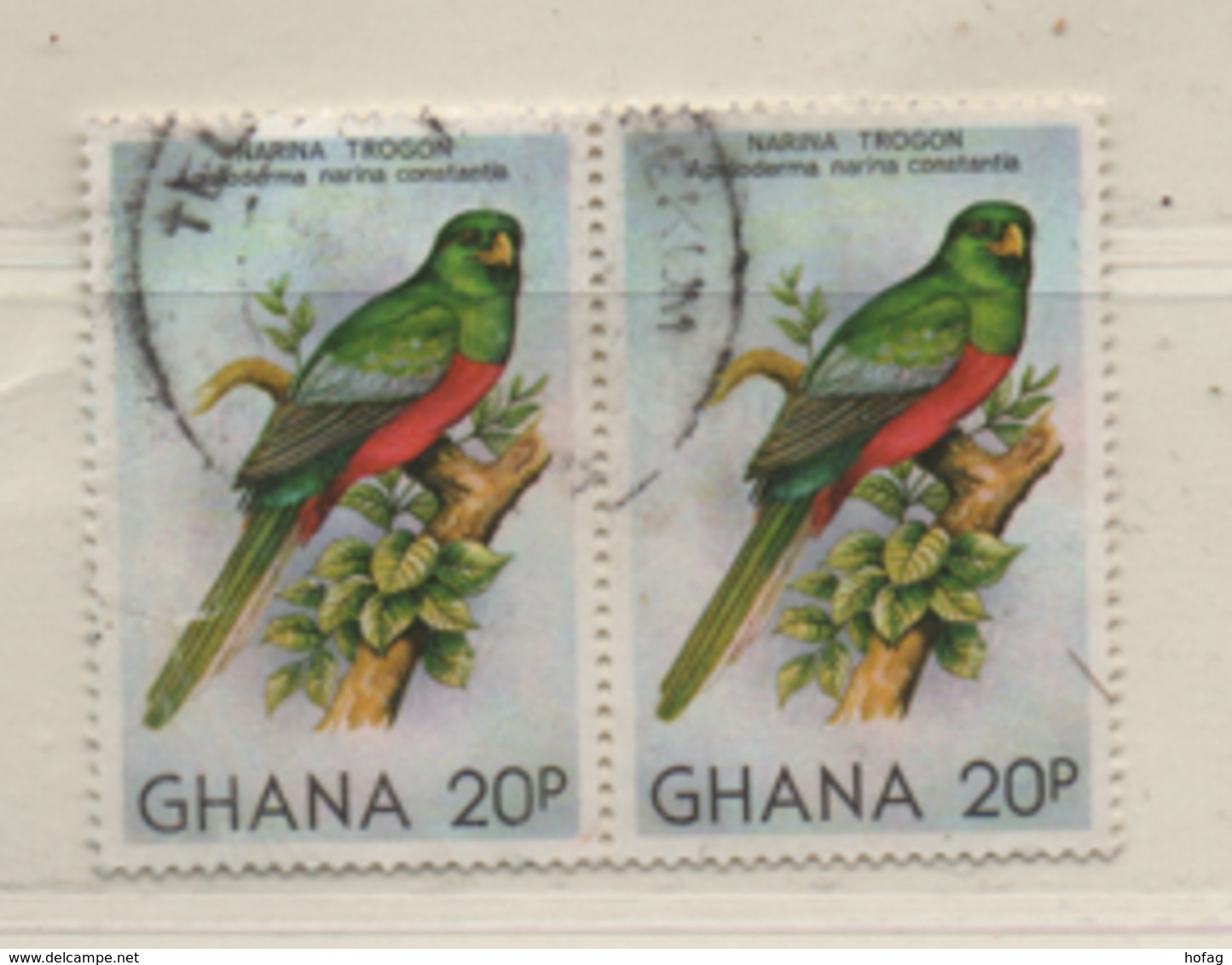 Ghana 1981 MiNr.: 872 Paar Gestempelt , Used Scott 746; Yt: 700, Sg:939 - Ghana (1957-...)