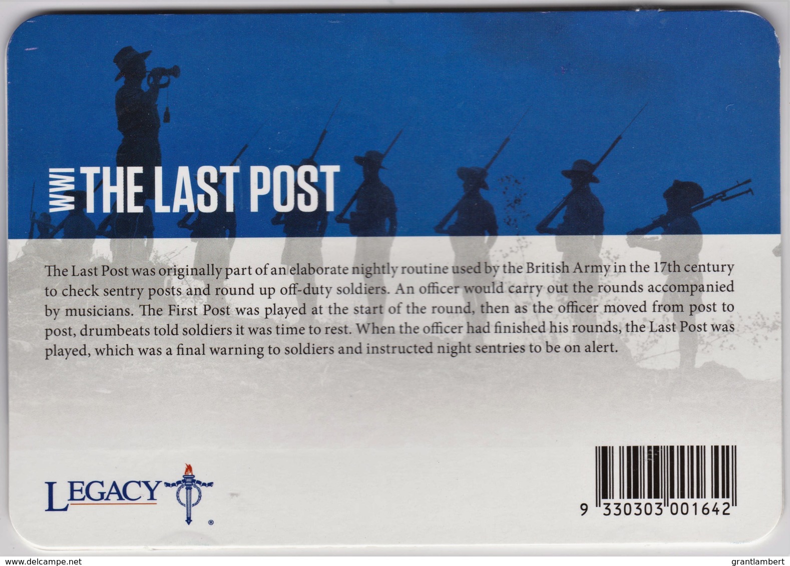 Australia 2015 ANZAC 100 Years - WW1 The Last Post Uncirculated 20c - Non Classés