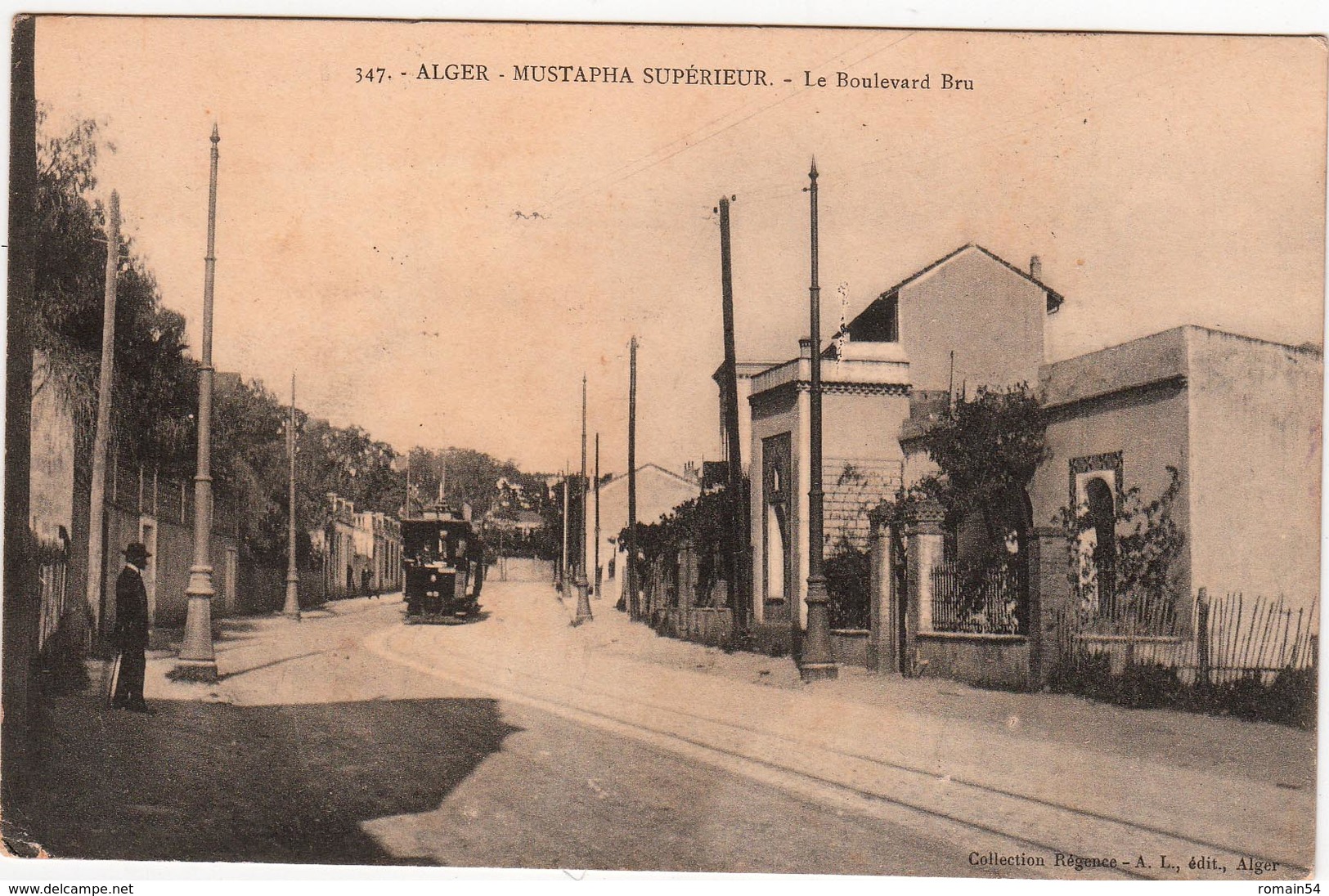 ALGER-MUSTAPHA SUPERIEUR-LE BOULEVARD BRU - Alger