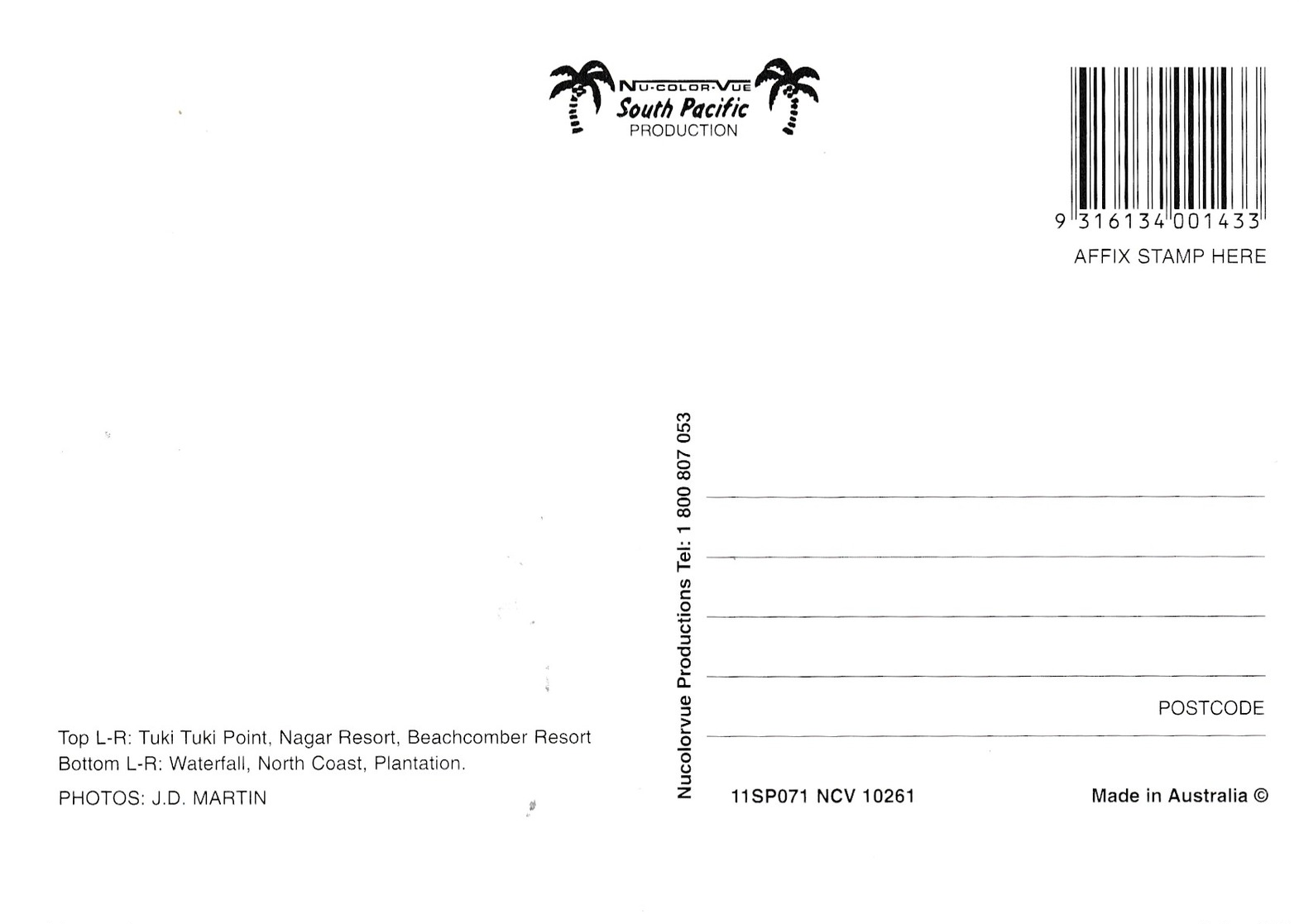 Modern Multi View Post Card Of Vanuatu,Republic Of Vanuatu,A22. - Vanuatu