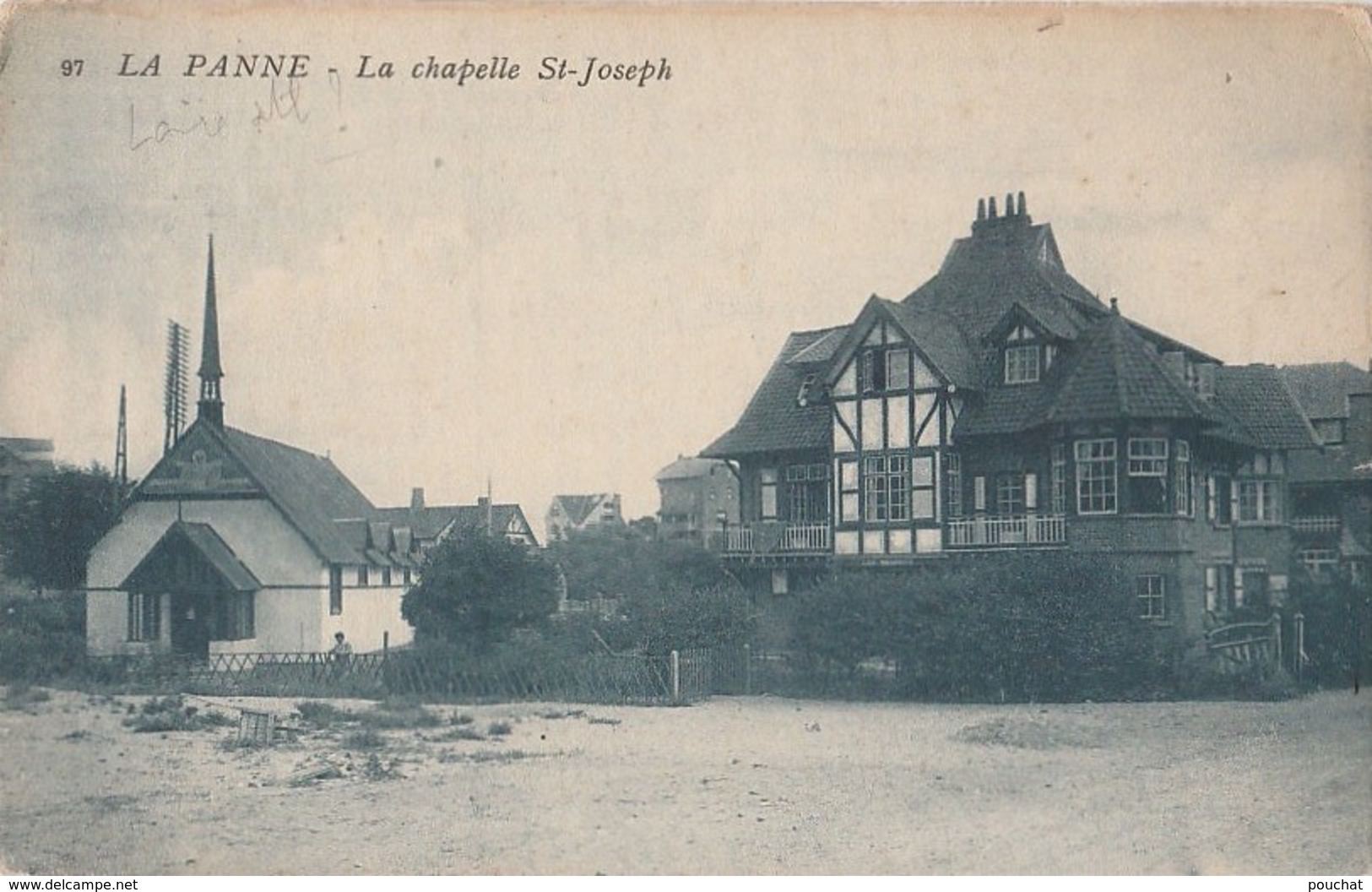 Y24-  LA PANNE - LA  CHAPELLE  ST. JOSEPH - (2 SCANS) - De Panne