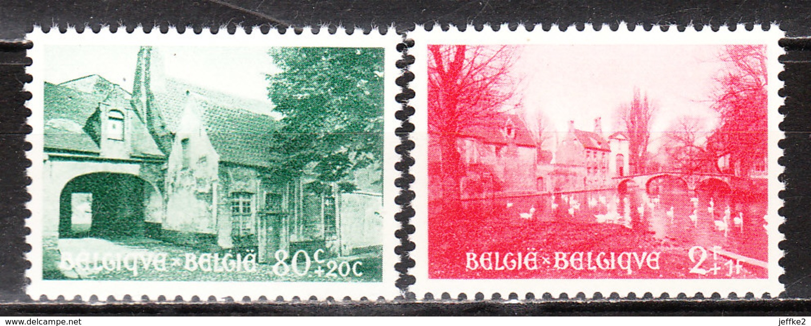 946/47** Béguinage De Bruges - Bonnes Valeurs - MNH** - Vendu à 10% Du COB!!!! - Neufs