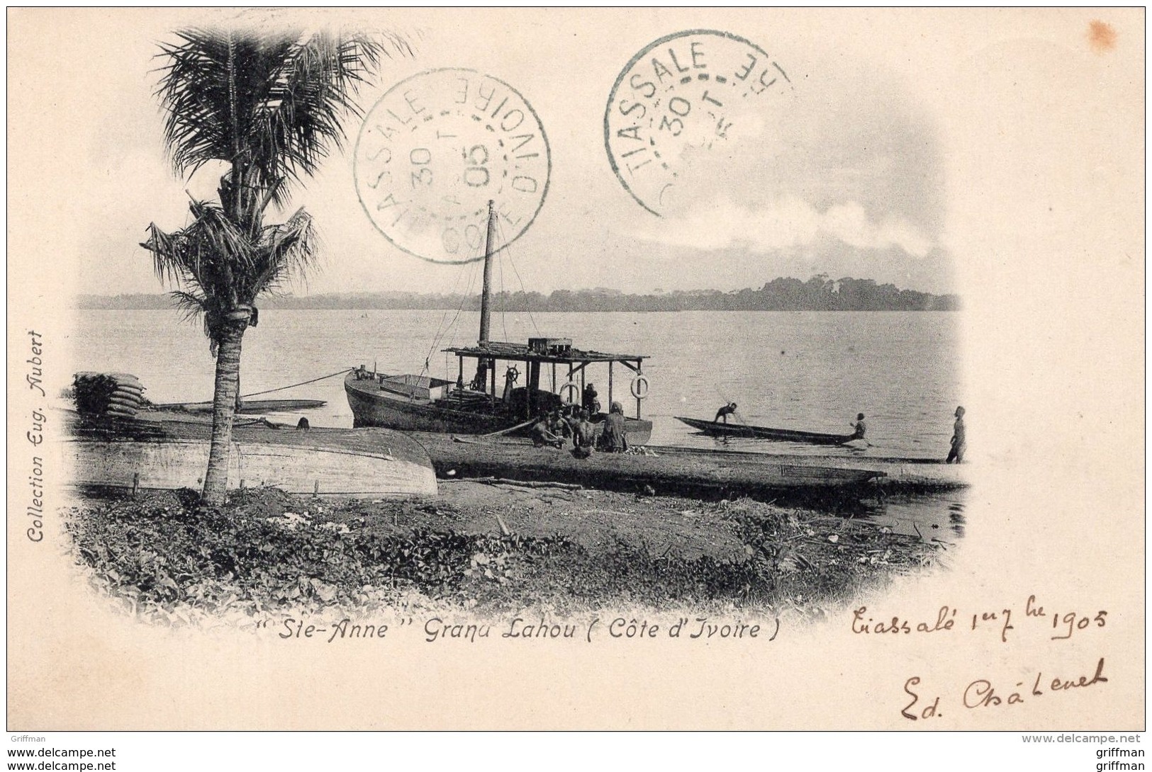 COTE D'IVOIRE SAINTE ANNE GRANU LAHOU 1905 TBE - Côte-d'Ivoire