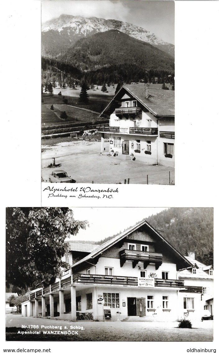 3090i: 2 AKs Alpenhotel Wanzenböck In Puchberg Am Schneeberg - Schneeberggebiet