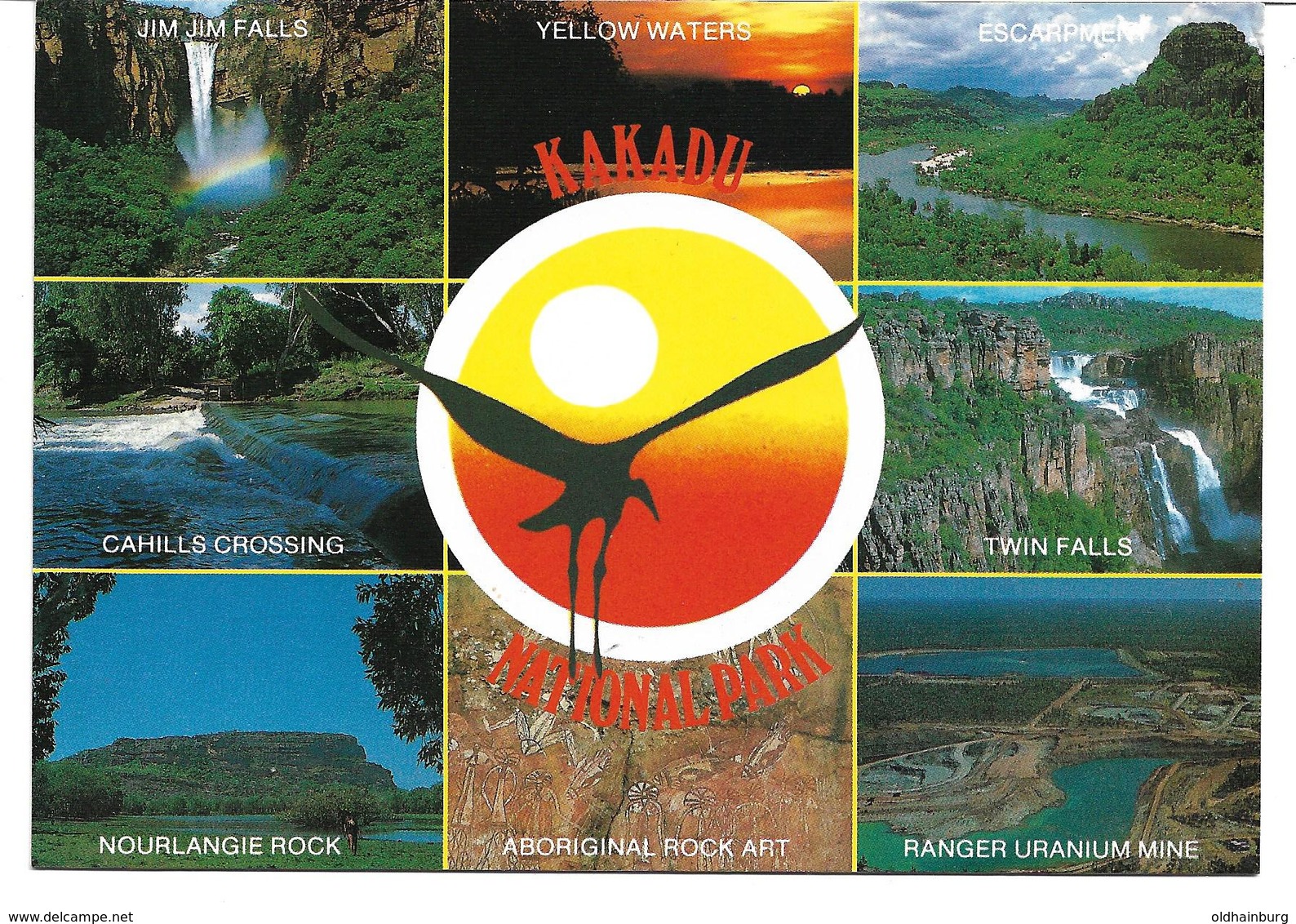 3090c: AK Kakadu, Australien, Gelaufen Nach Österreich - Vögel