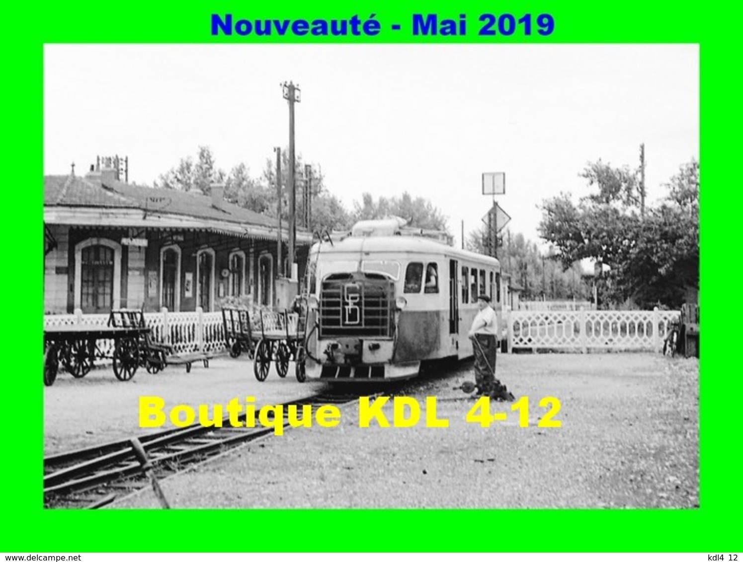 AL 564 - Autorail Billard A 150 D En Gare - LA VOULTE SUR RHÔNE - Ardèche - CFD Vivarais - Trains