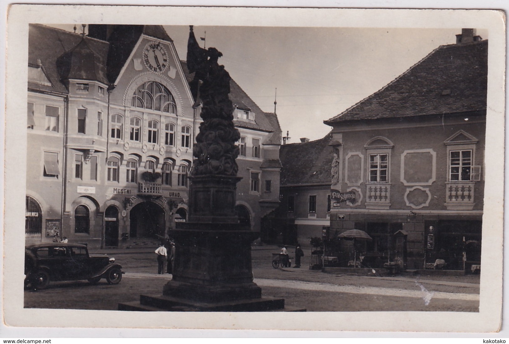 PTUJ , Slovenia , Slowenien , Old Postcard , Ansichtskarte , TRAVELLED 1934 - Slowenien