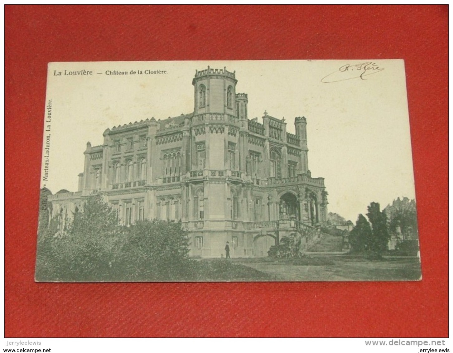 LA  LOUVIERE  -   Château  De La Closière  -   1906    - - La Louvière
