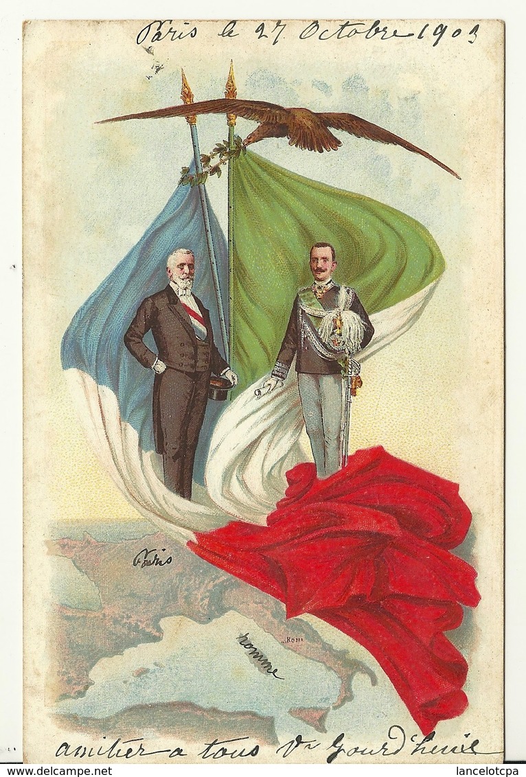 PARIS 1903 / AMITIES FRANCO ITALIENNE - Evènements