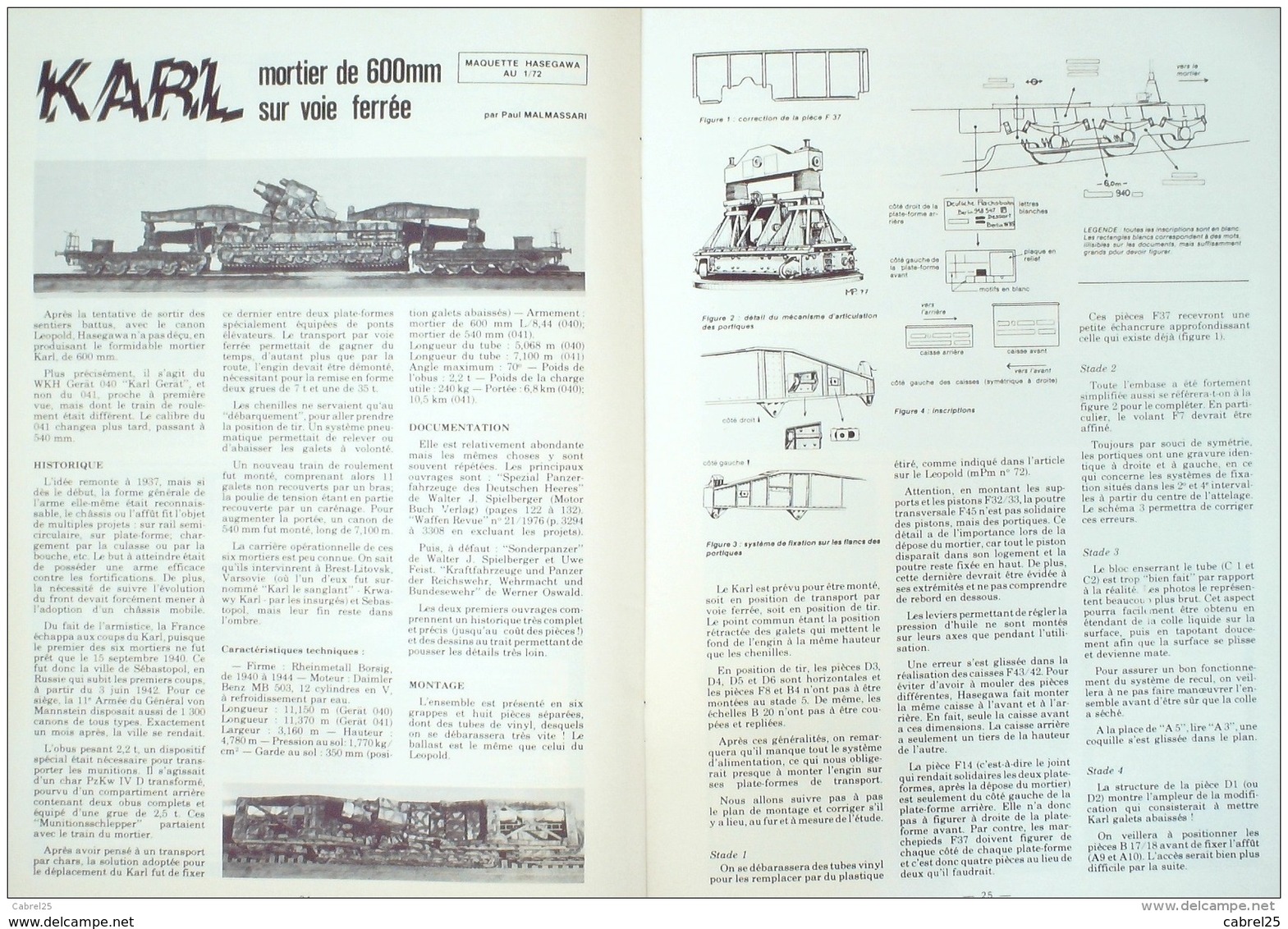 MAQUETTES-PLASTIQUE MPM-1978- 82-SOMMAIRE DETAILLE + PHOTOS - France