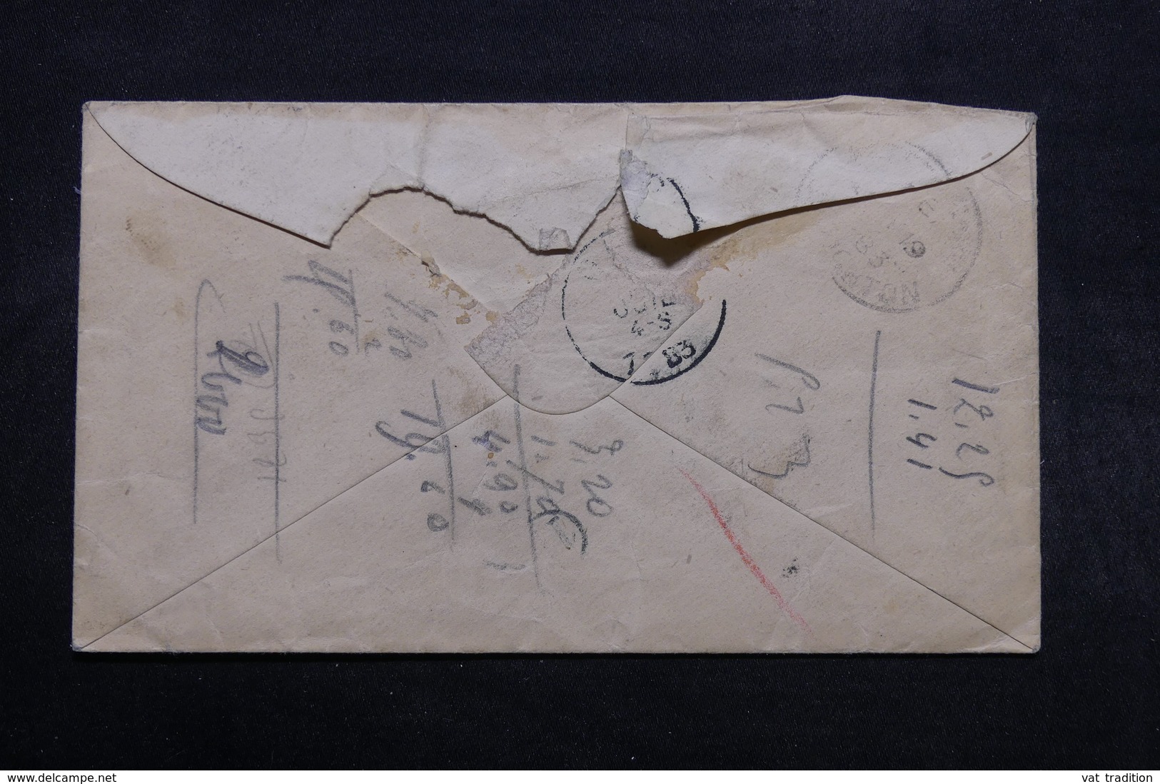 ROYAUME UNI - Enveloppe De Brighton Pour La Belgique En 1883 , Affranchissement Plaisant - L 32513 - Cartas & Documentos