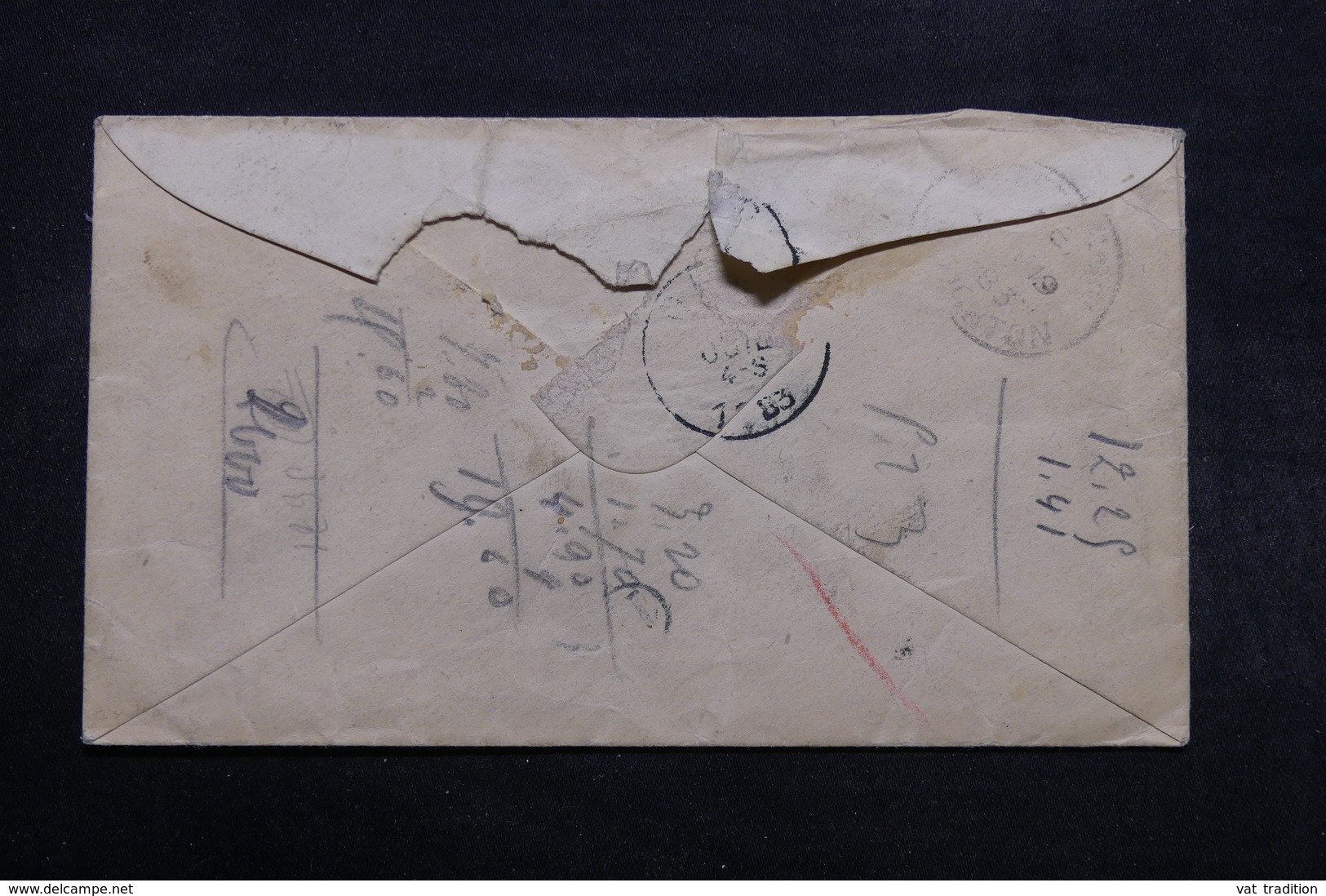 ROYAUME UNI - Enveloppe De Brighton Pour La Belgique En 1883 , Affranchissement Plaisant - L 32513 - Covers & Documents