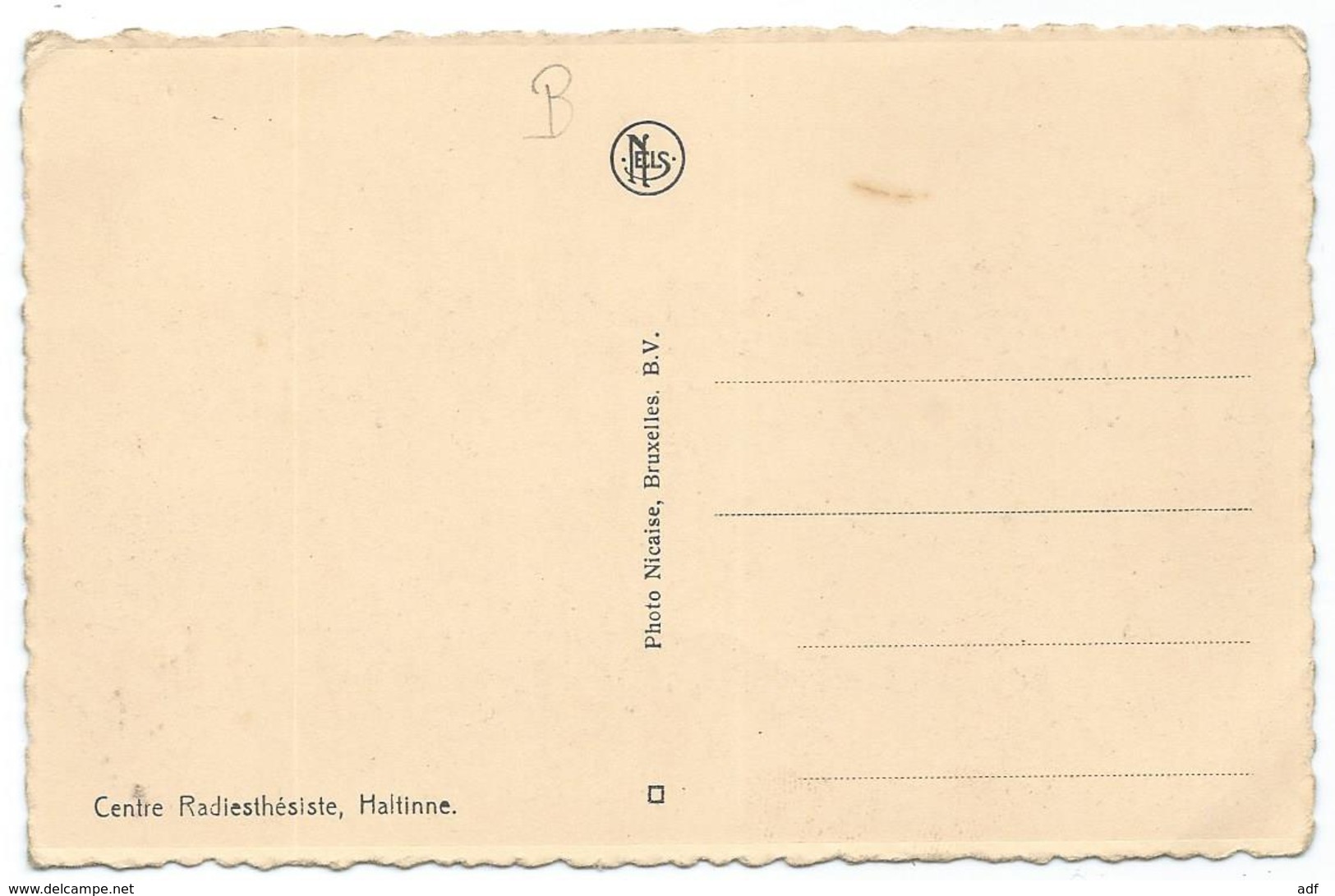 CPSM HALTINNE, CENTRE RADIESTHESISTE, Format 9 Cm Sur 14 Cm Environ, GESVES, PROVINCE DE NAMUR, BELGIQUE - Gesves