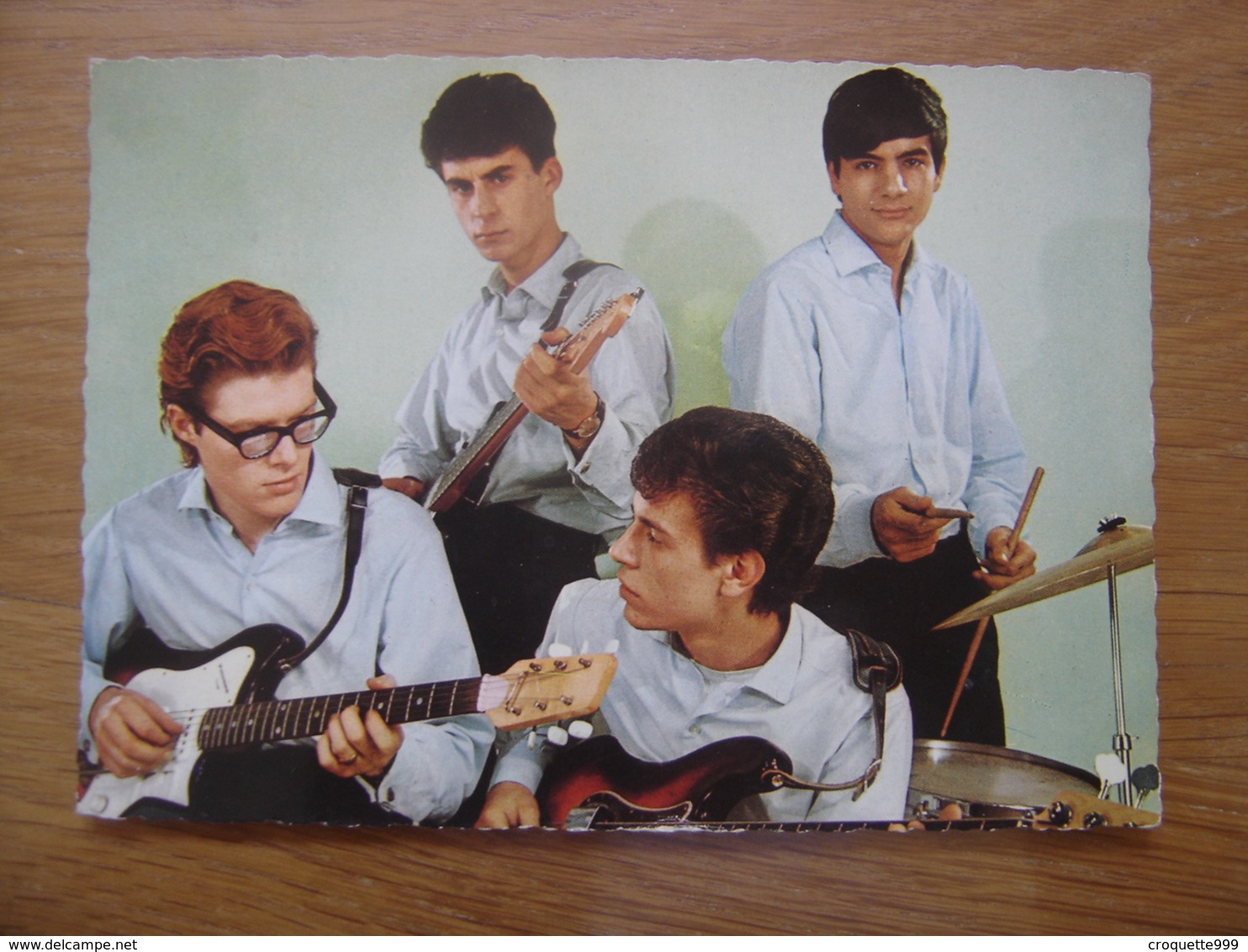 Carte Postale Postcard LES FANTOMES 789 ROCK YEYE Ekta Vogue PUBLISTAR - Musique Et Musiciens