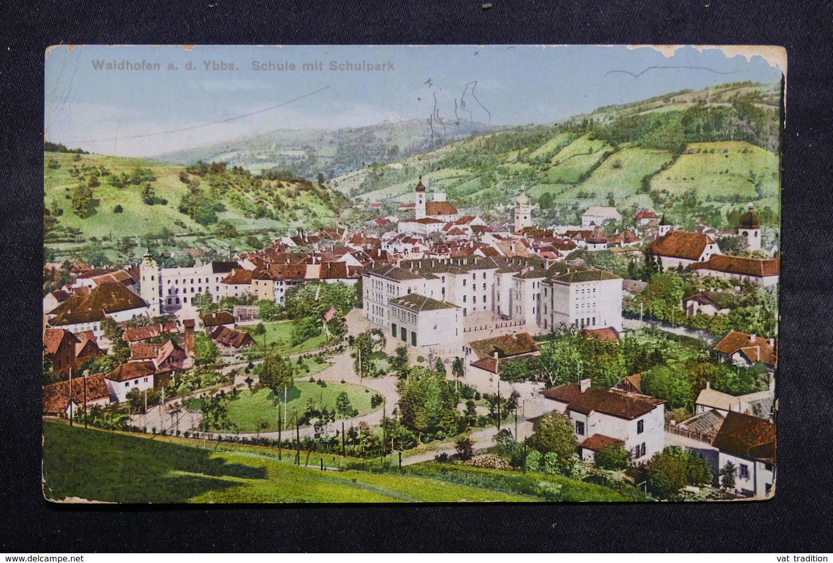 ALLEMAGNE - Carte Postale De Waidhofen En Feldpost Pour Krain En 1917 , Griffes Militaire - L 32524 - Covers & Documents