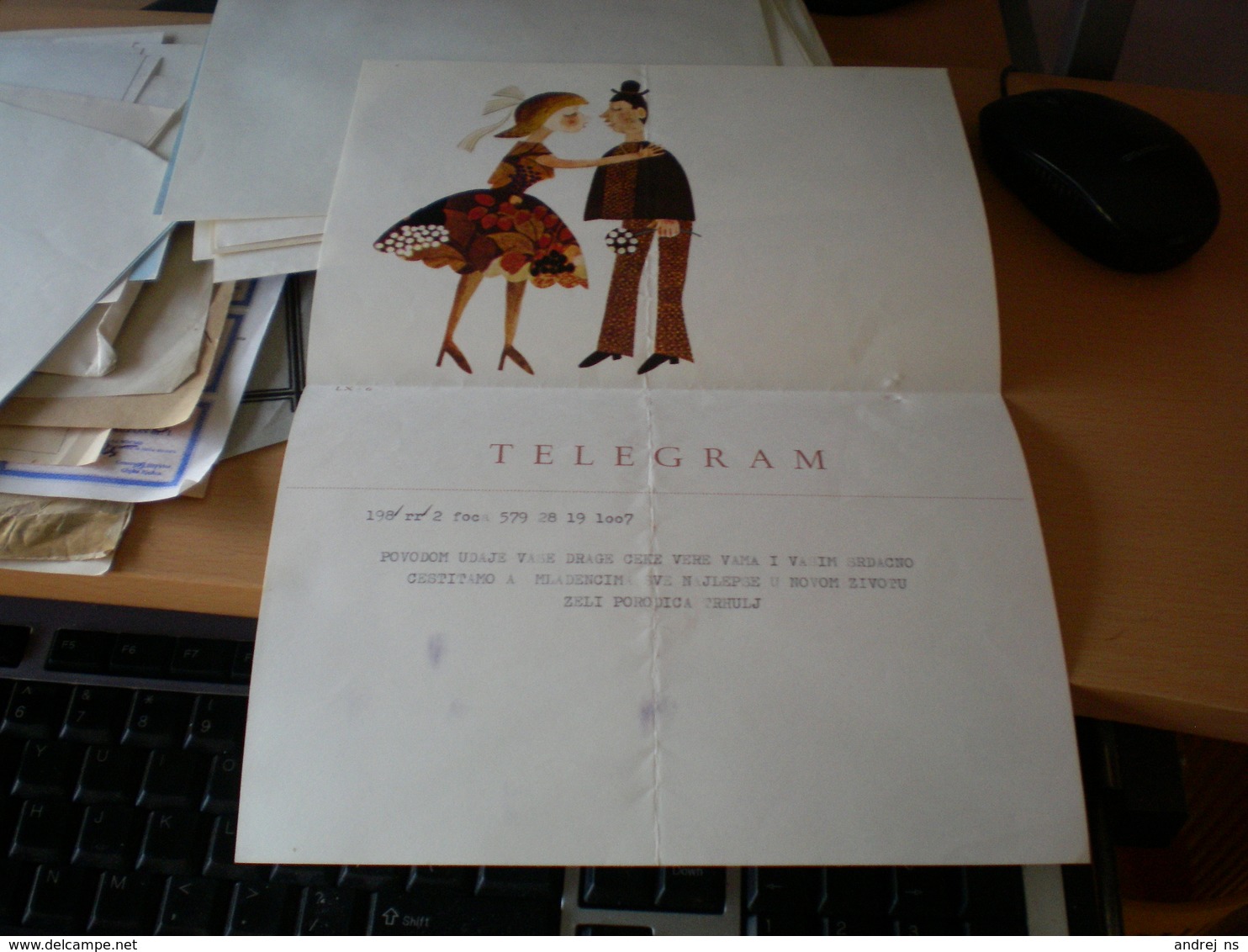 Telegram Foca  To Beograd - Storia Postale