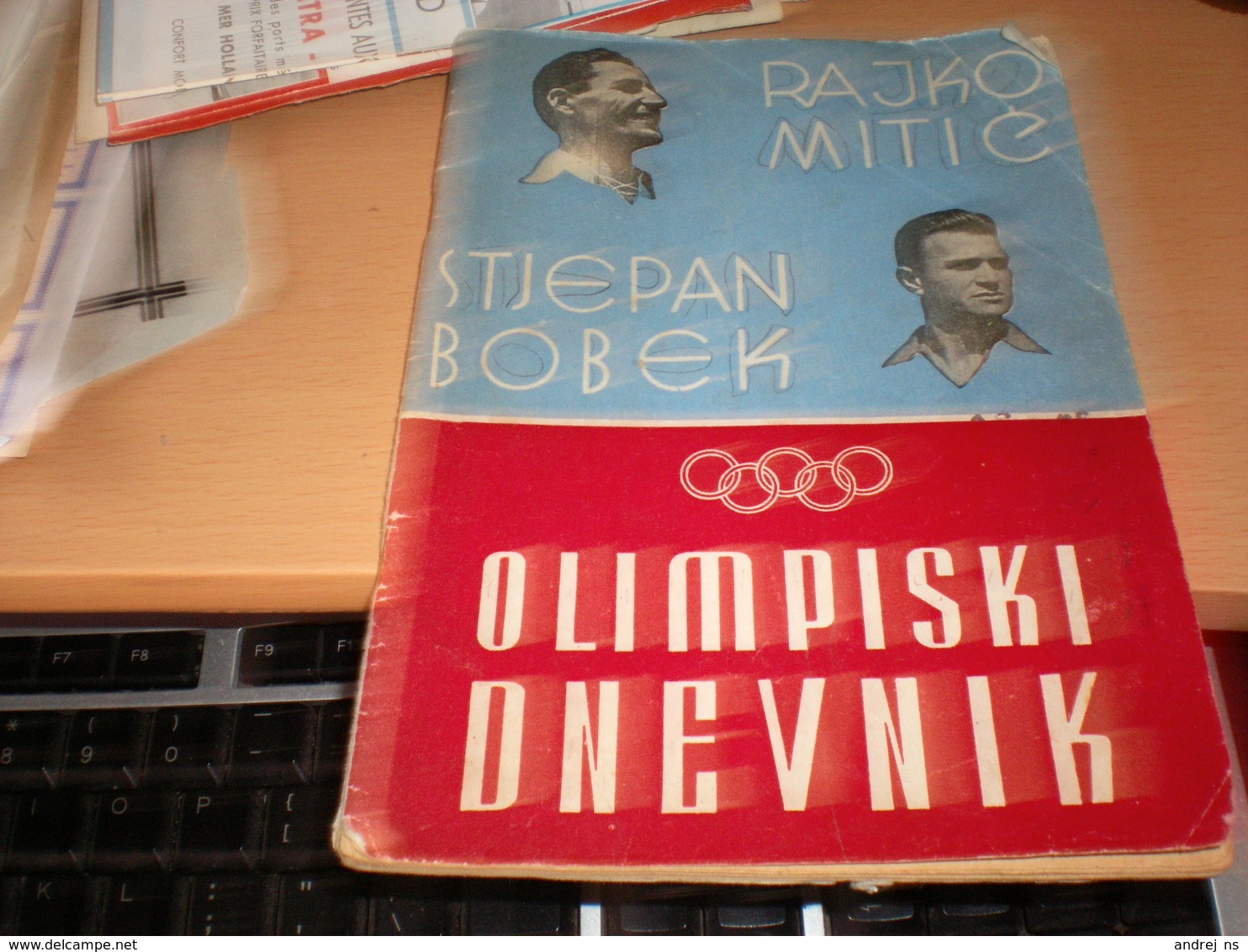 Football Olympic Journal Olimpijski Dnevnik Rajko Mitic Stjepan Bobek 48 Pages 1952 - Books