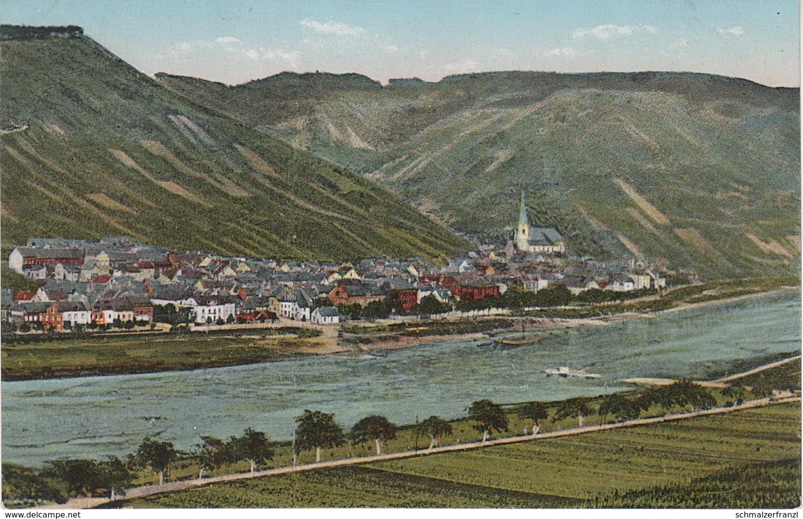 AK Zeltlingen Mosel Fähre A Rachtig Wehlen Graach Ürzig Erden Lösnich Platten Kinheim Wittlich Bernkastel Trarbach Pfalz - Wittlich