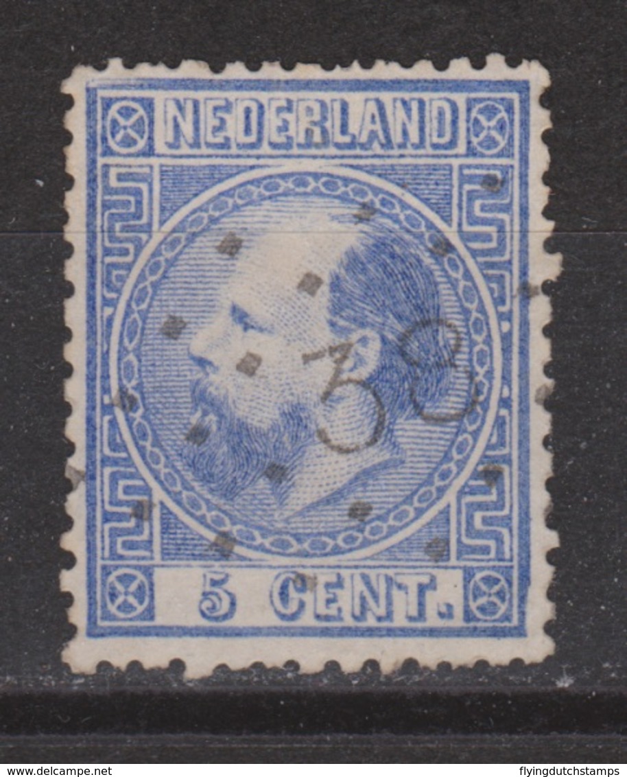 NVPH Nederland Netherlands Pays Bas Niederlande Holanda 7 CANCEL GEERTRUIDENBERG 38 Koning Roy Rey King Willem III 1867 - Gebruikt