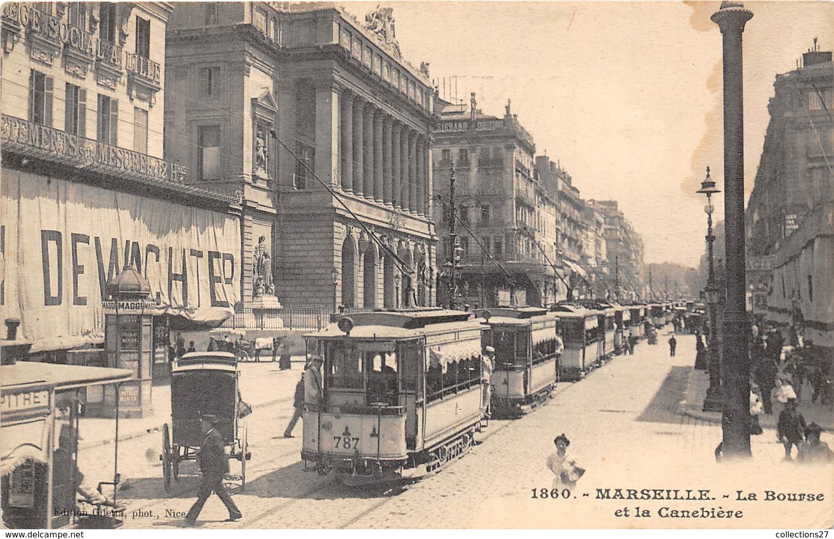 LOT DEPARTEMENT 13 MARSEILLE- 130 CARTES POSTALES ANCIENNES /  CPA QUELQUES EXEMPLE - 100 - 499 Postcards