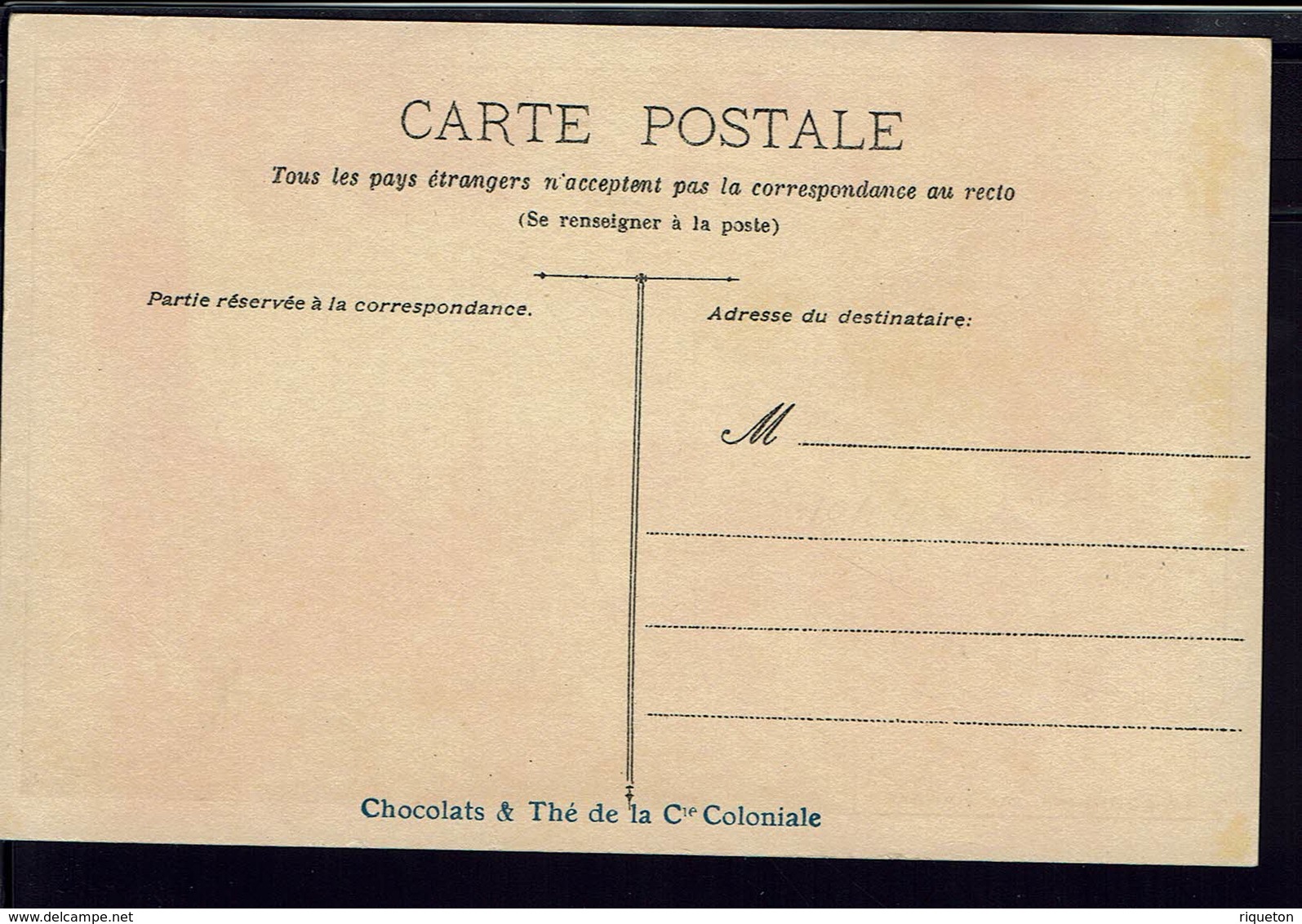 Somalie - CPA "Chocolats & Thé De La Cie Coloniale" Multivues - Obock - Port De Djibouti - Courrier Du Harrar - B/TB - - Somalia