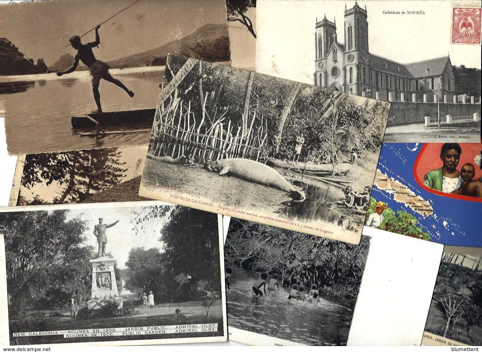 Lot 1793 De 10 CPA Océanie Nouvelle Calédonie Déstockage Pour Revendeurs Ou Collectionneurs - 5 - 99 Postcards