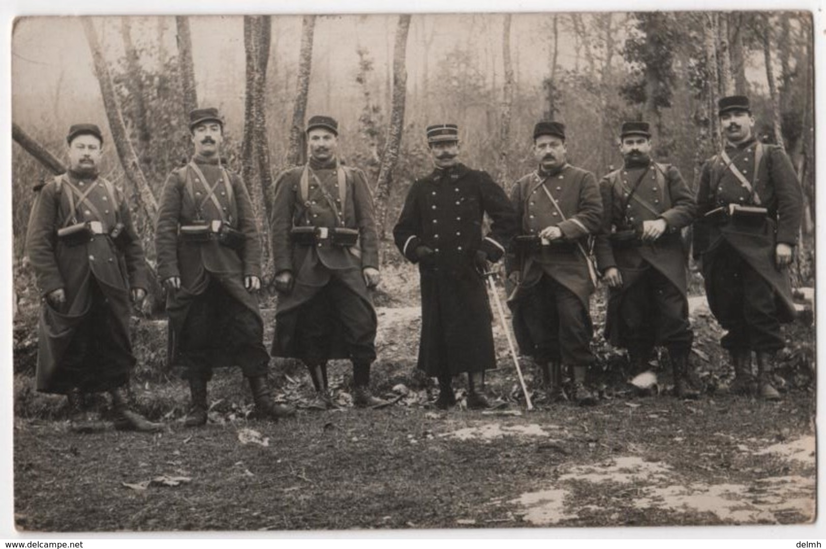 Carte Photo Militaria  01 Par Marcelin BELLEY Soldats Du 133ème D'Infanterie - Belley