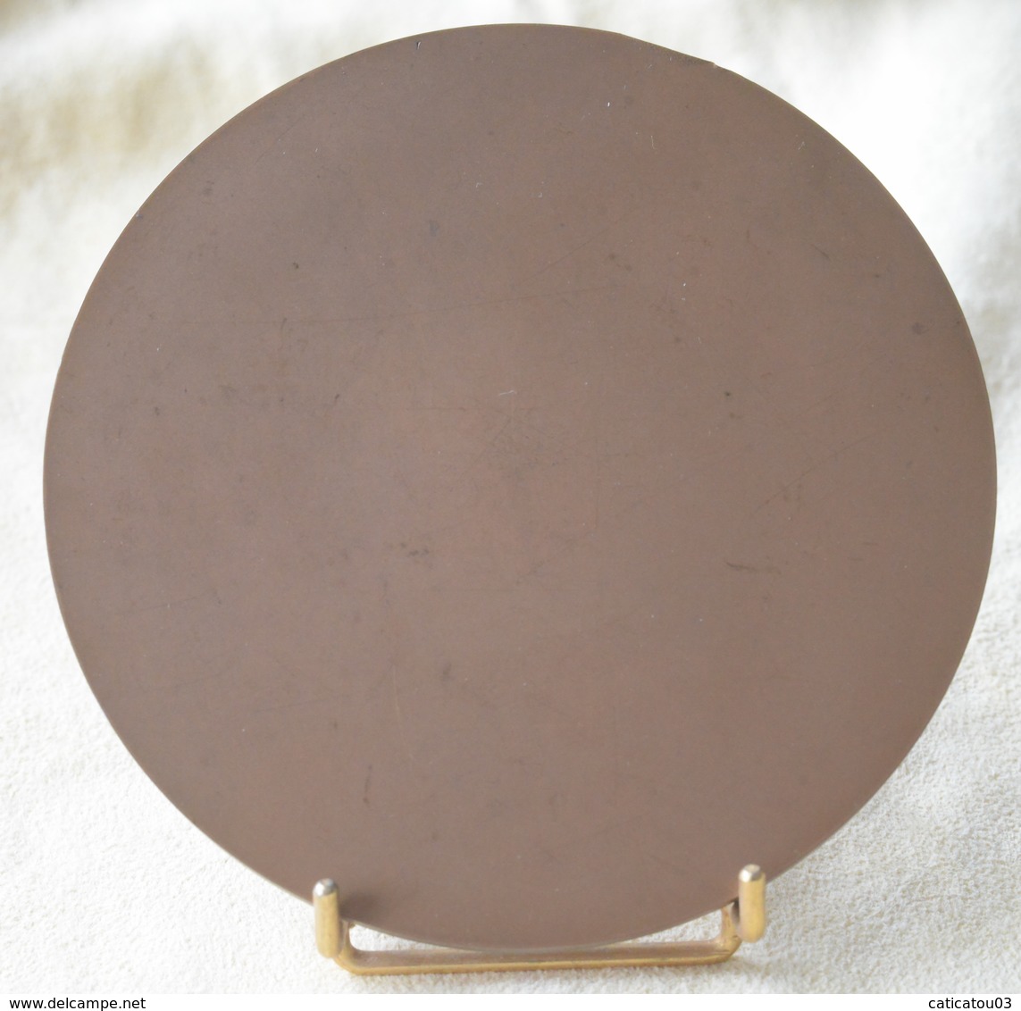 SUPERBE ET RARE MÉDAILLE DE TABLE FONDEURS D'OR ET D'ARGENT 1973 Bronze MDP - Diamètre 113 Mm - 550gr - Royal / Of Nobility