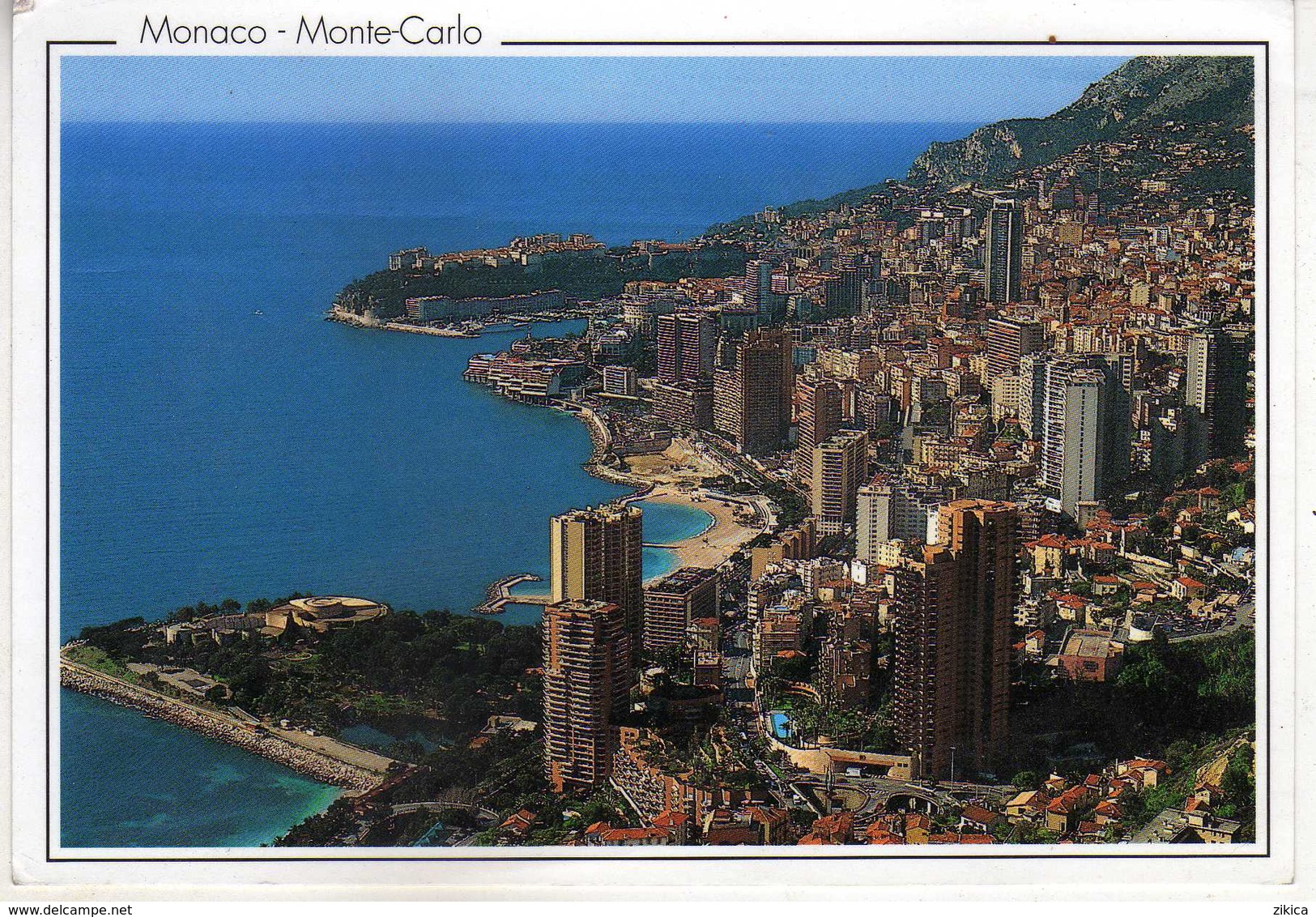 Postcard Monaco - ATM And Stamp Motive 2002 Royal Palace - Briefe U. Dokumente