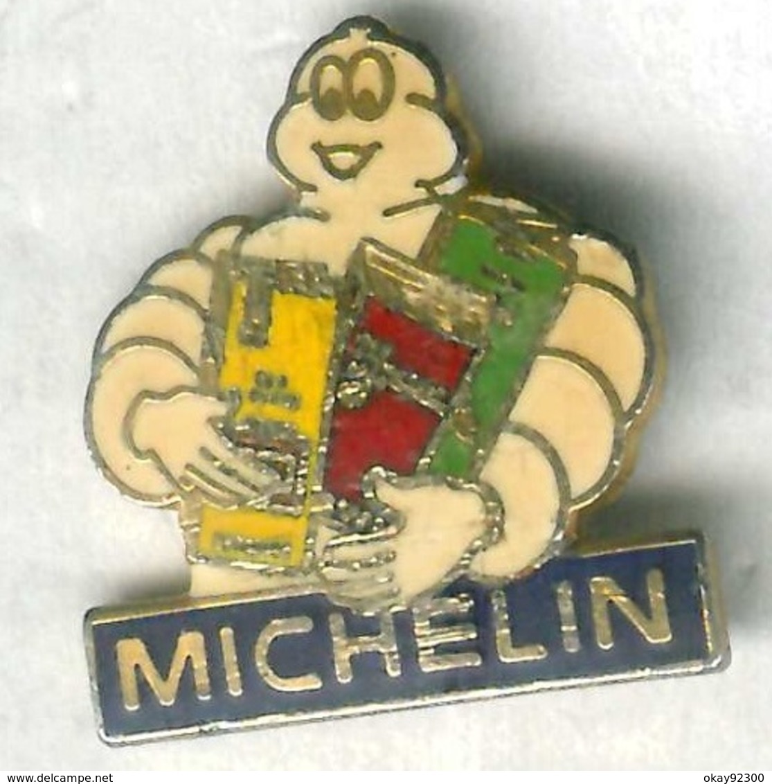 Pin's Michelin Bidendum 7 Cartes Routières - Autres & Non Classés