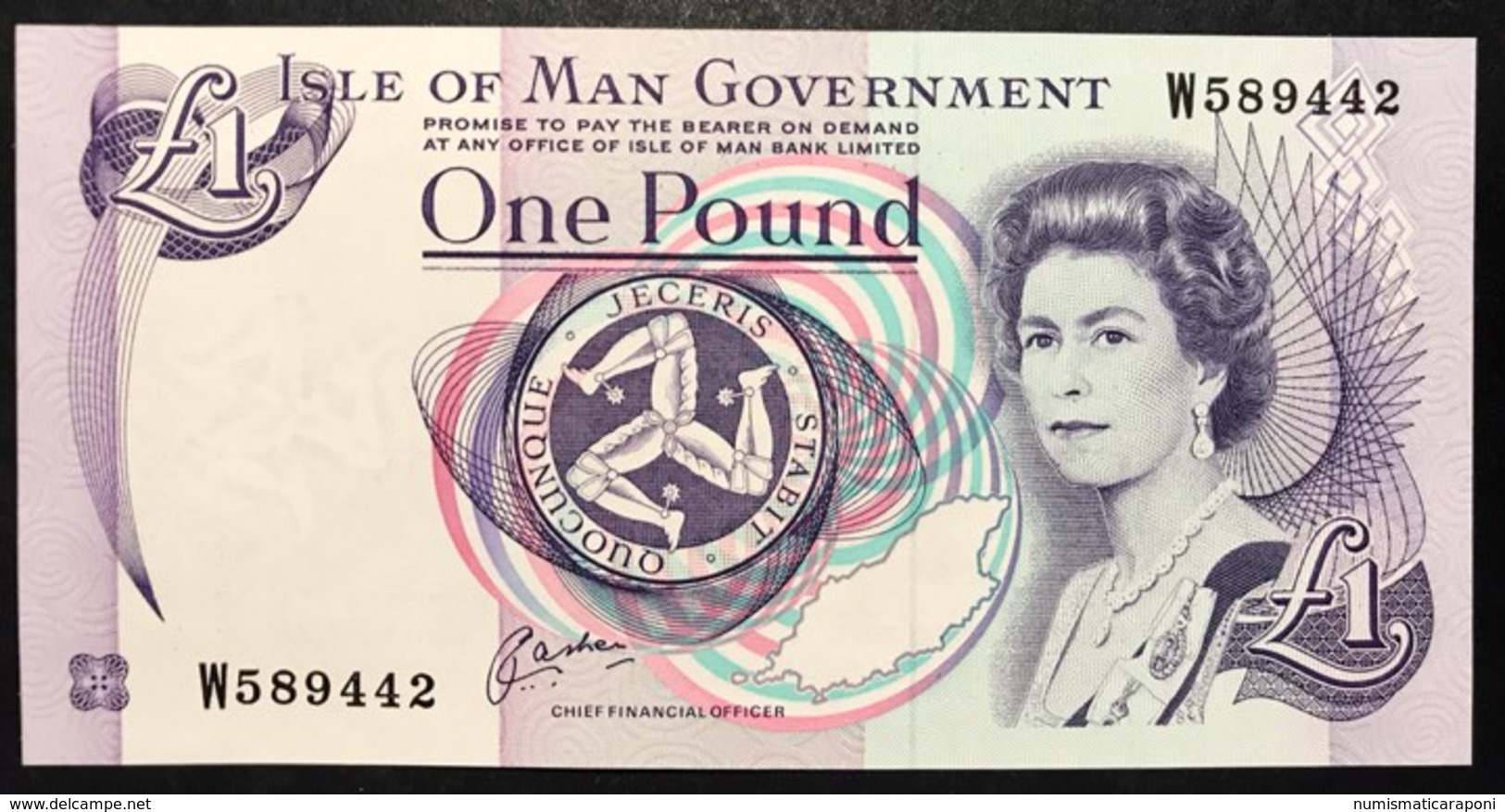 Isle Of Man 1 Pound Signature 6  Fds  LOTTO 2589 - 1 Pound