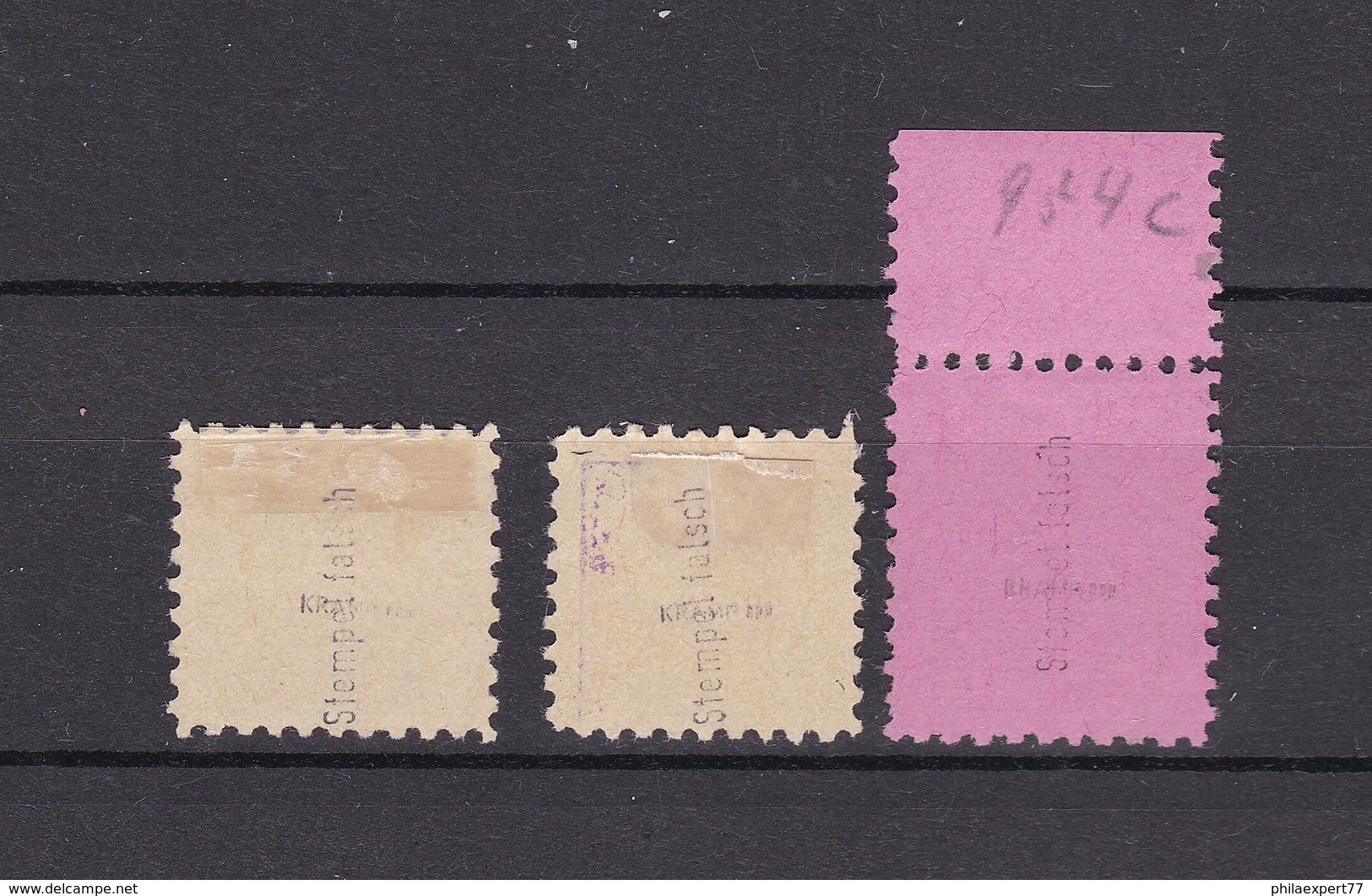 Mecklenburg-Vorpommern - 1945/46 - Michel Nr. 9, 11 OR - Stempel Falsch - BPP Gepr. - Sonstige & Ohne Zuordnung