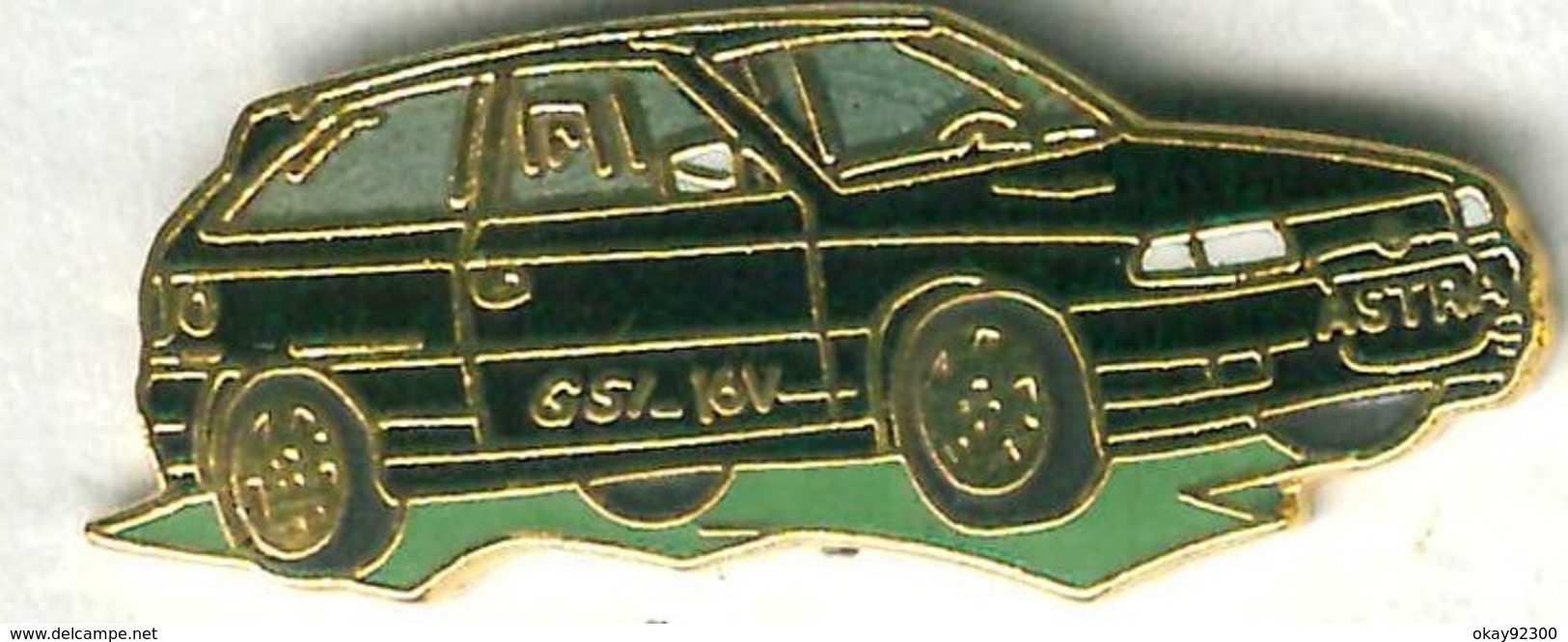 Pin's Voiture Automobile Opel Astra (signé Démons Et Merveilles) - Opel